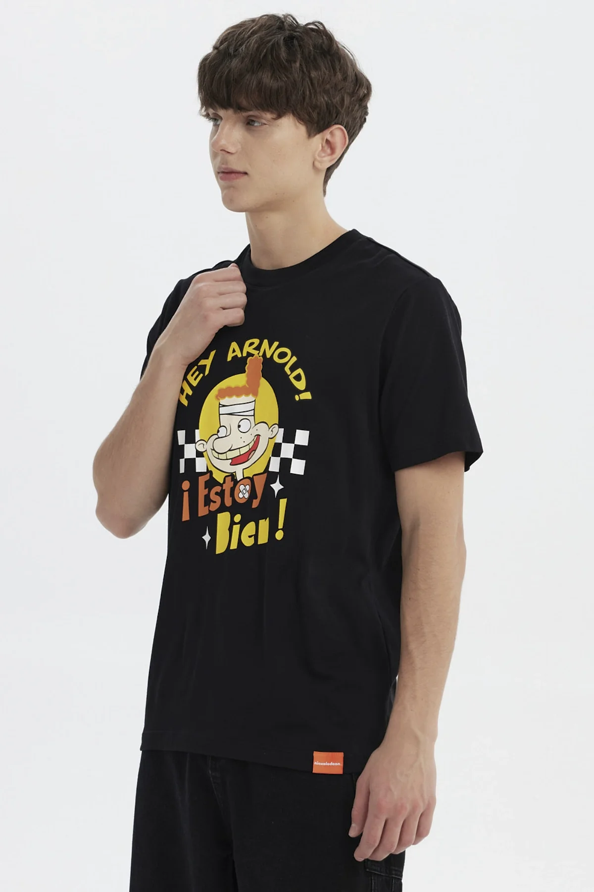 Polera Hombre Nick Clásico Negro - Image 2