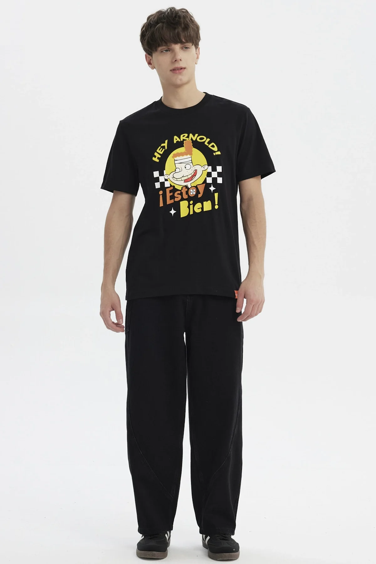 Polera Hombre Nick Clásico Negro - Image 4