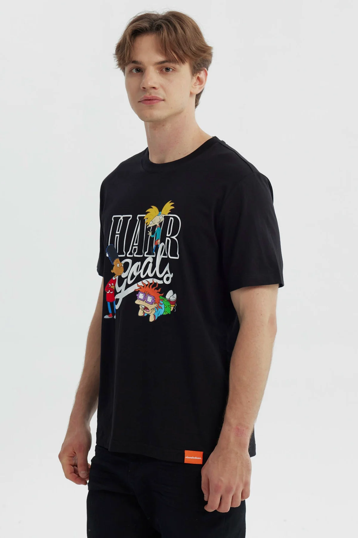 Polera Hombre Nick Negro - Image 2