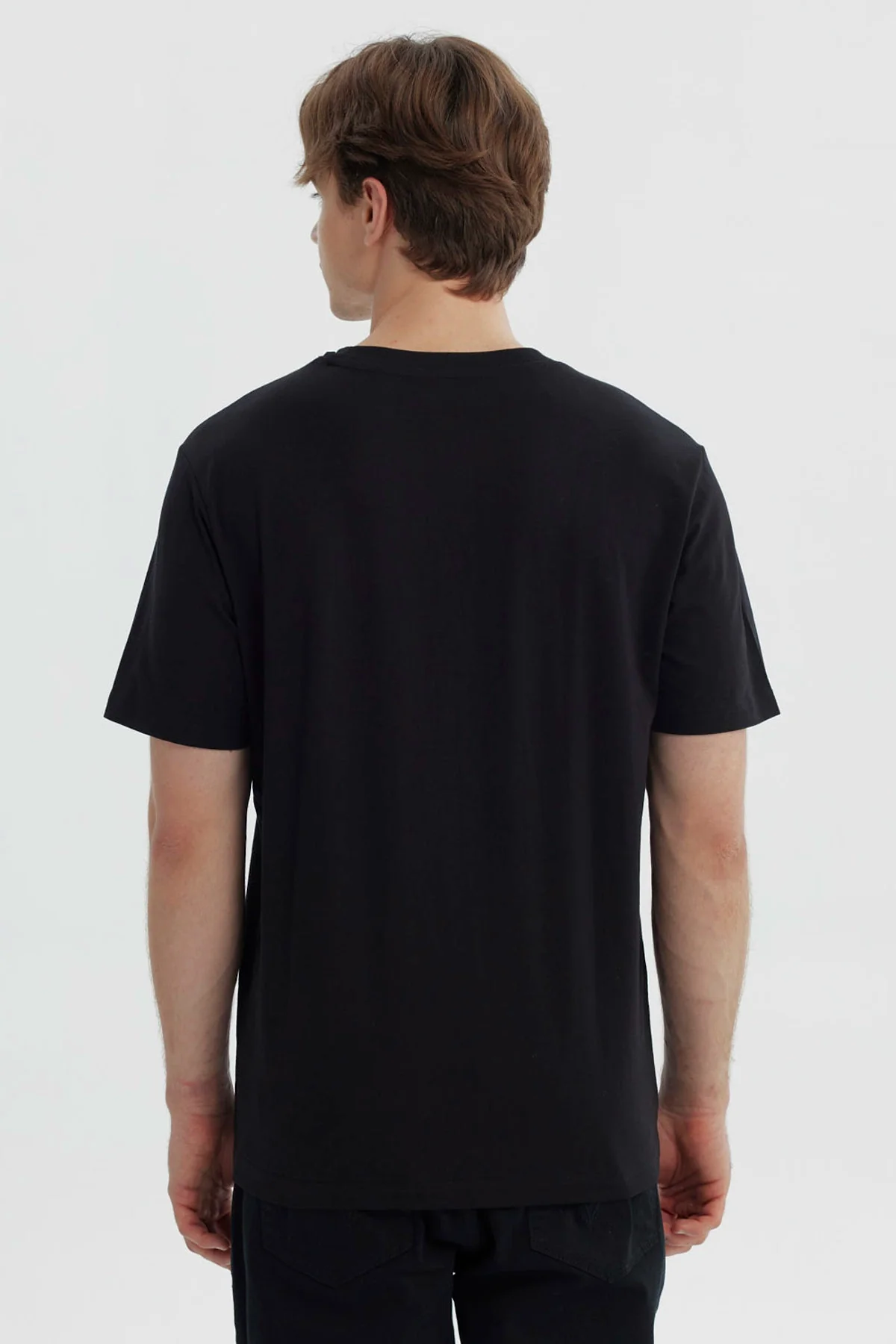 Polera Hombre Nick Negro - Image 3