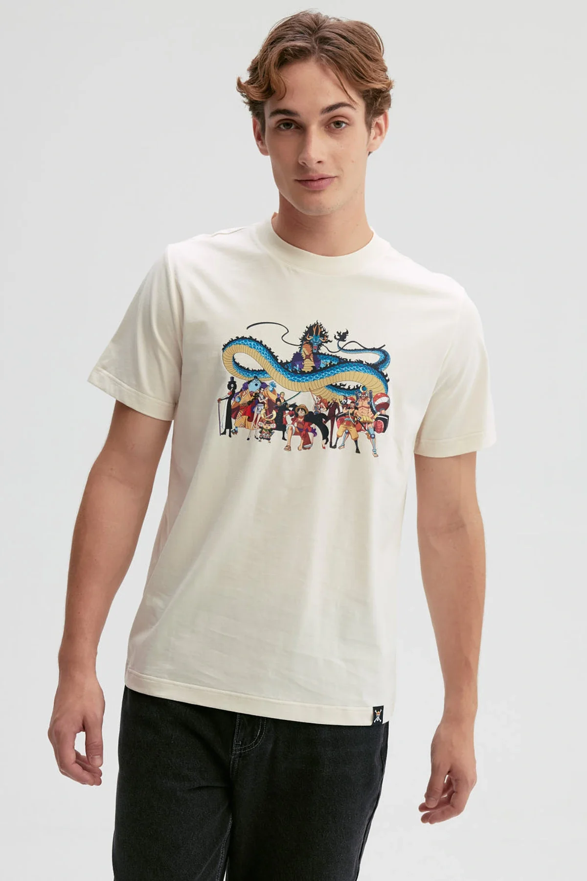Polera Hombre One Piece Beige
