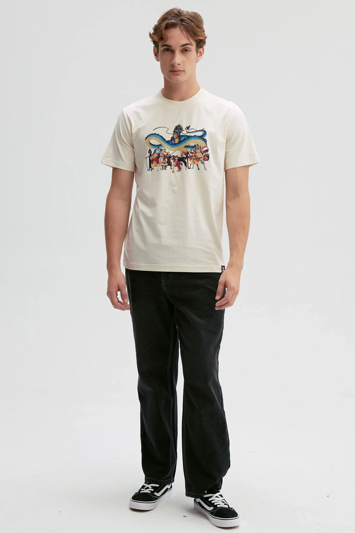 Polera Hombre One Piece Beige - Image 4