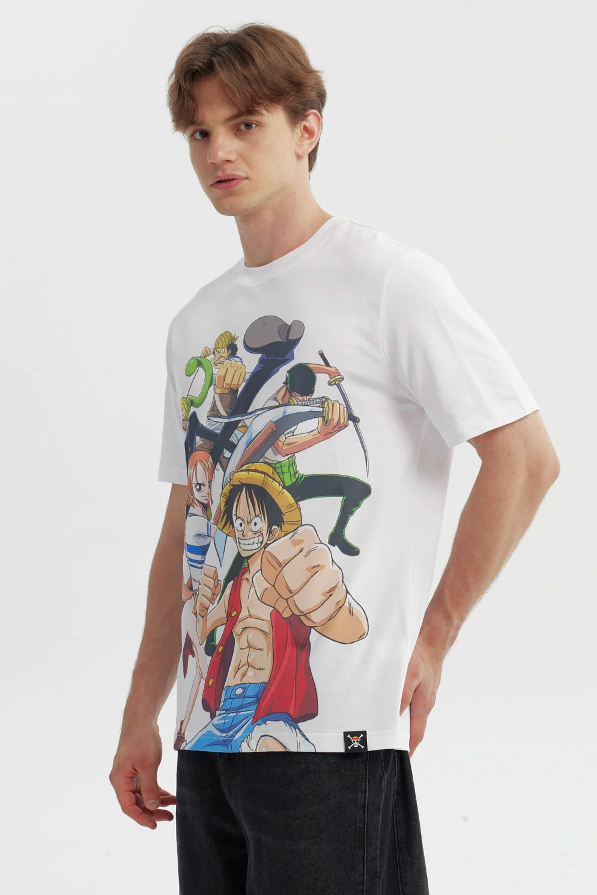 Polera Hombre One Piece Blanco - Image 2