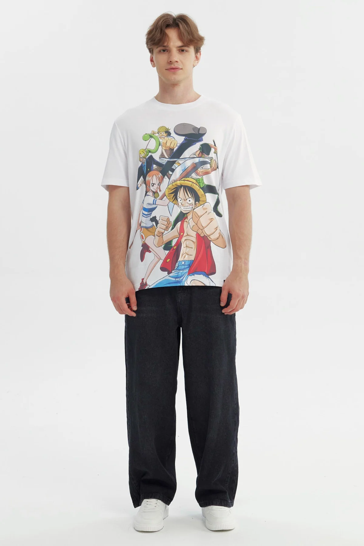Polera Hombre One Piece Blanco - Image 4