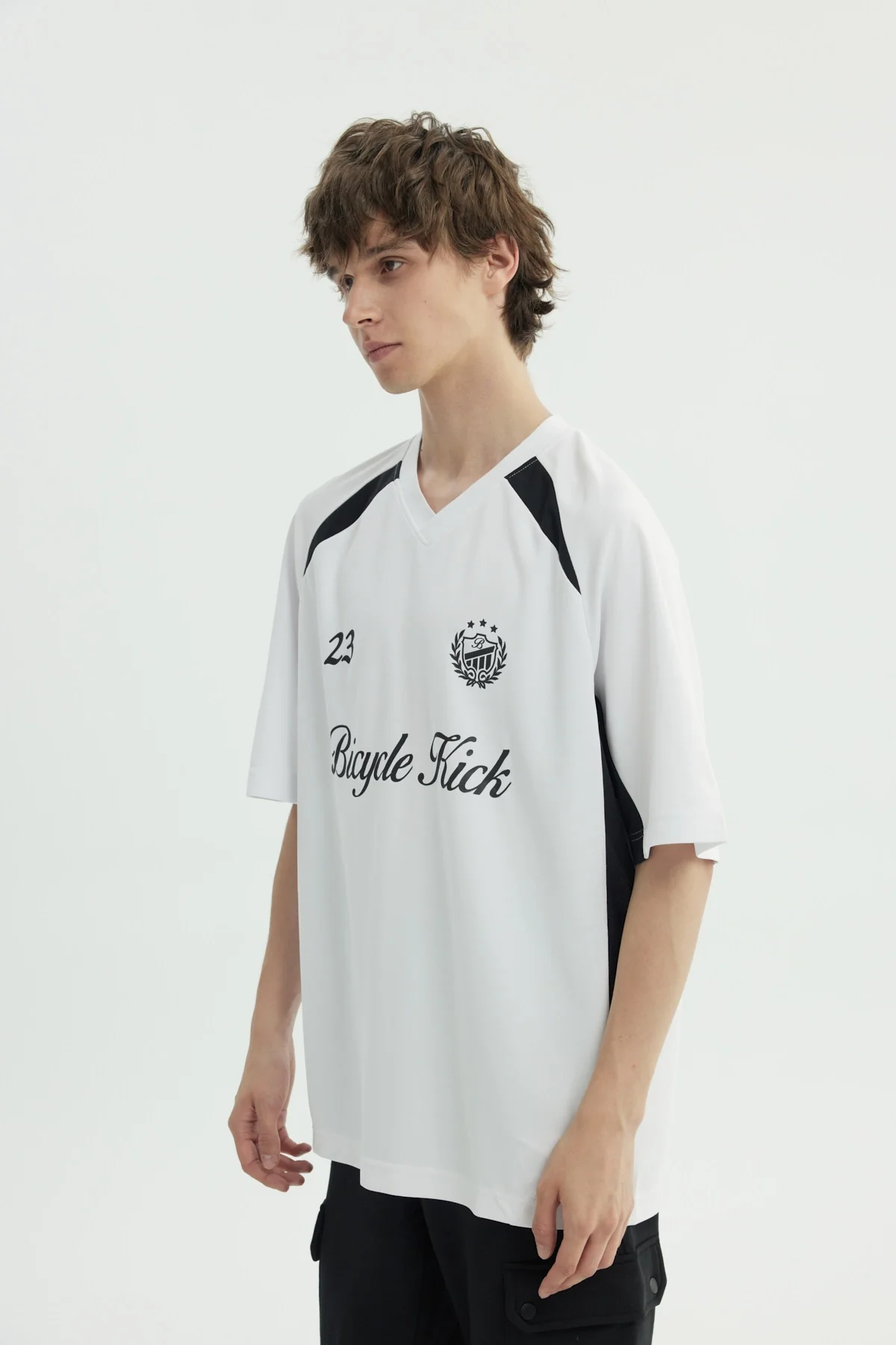 Polera Hombre Oversize Blanco - Image 2