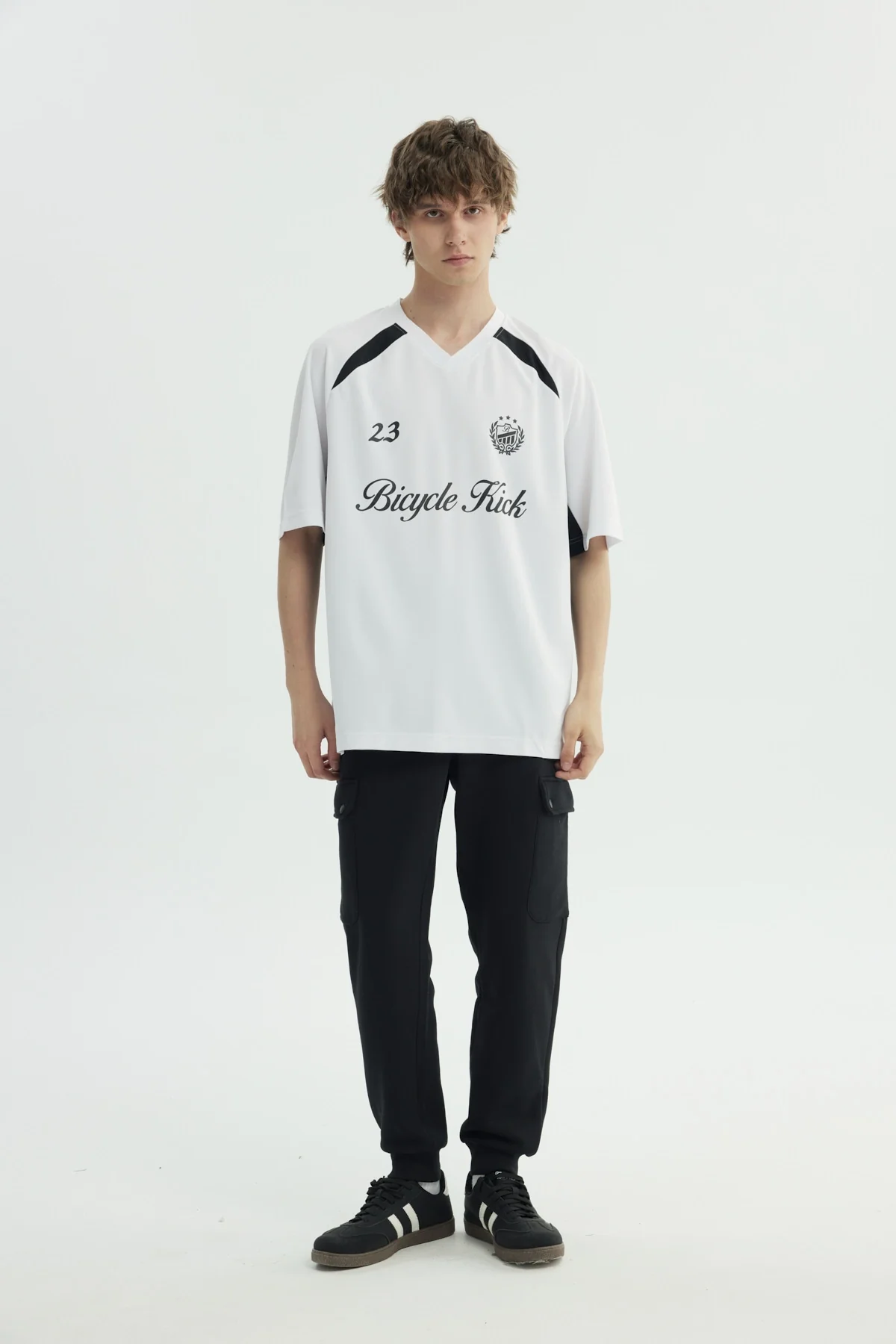 Polera Hombre Oversize Blanco - Image 4