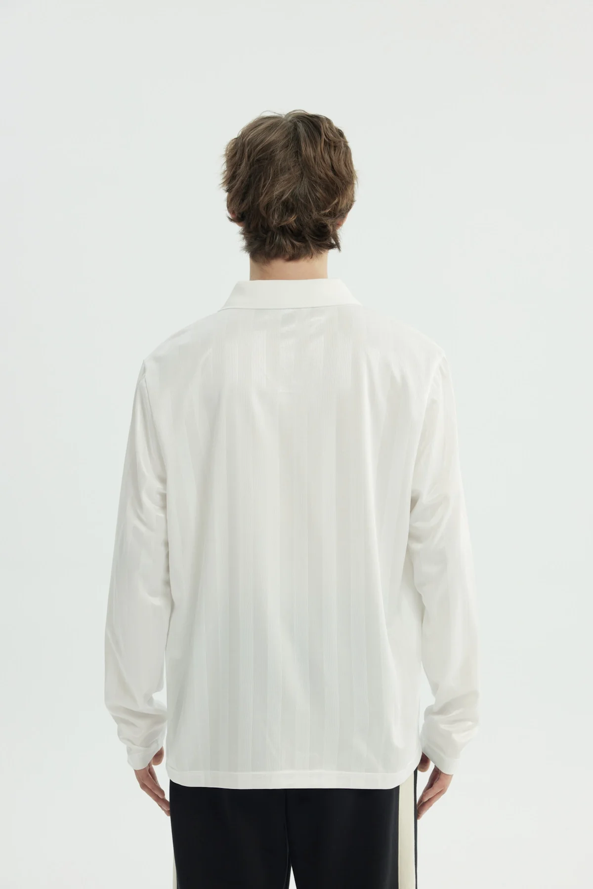 Polera Hombre Oversize Blanco - Image 3