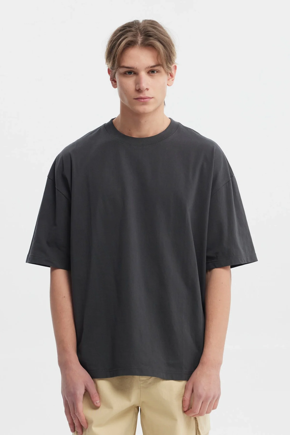 Polera Hombre Oversize Marengo
