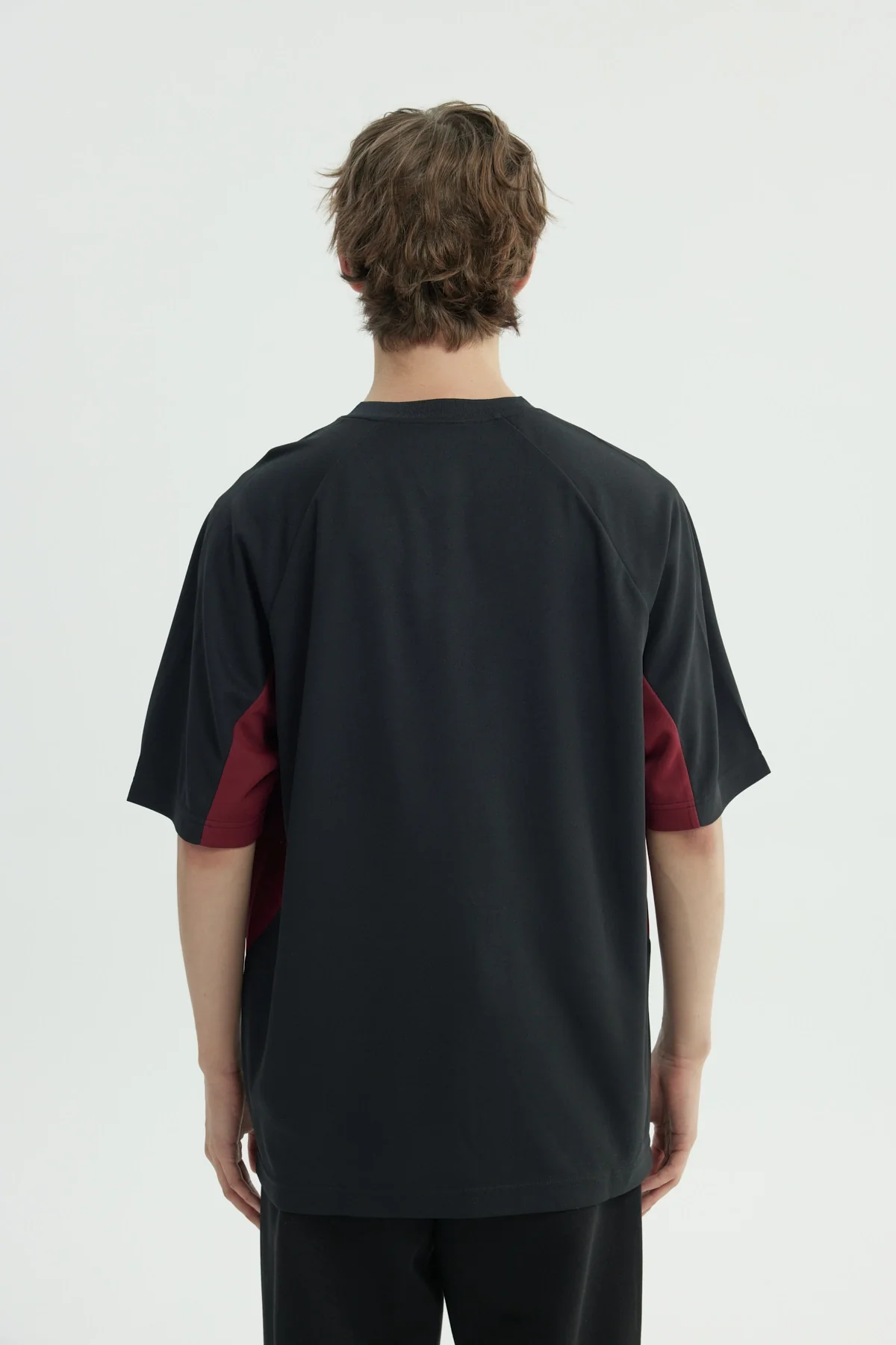 Polera Hombre Oversize Negro - Image 3