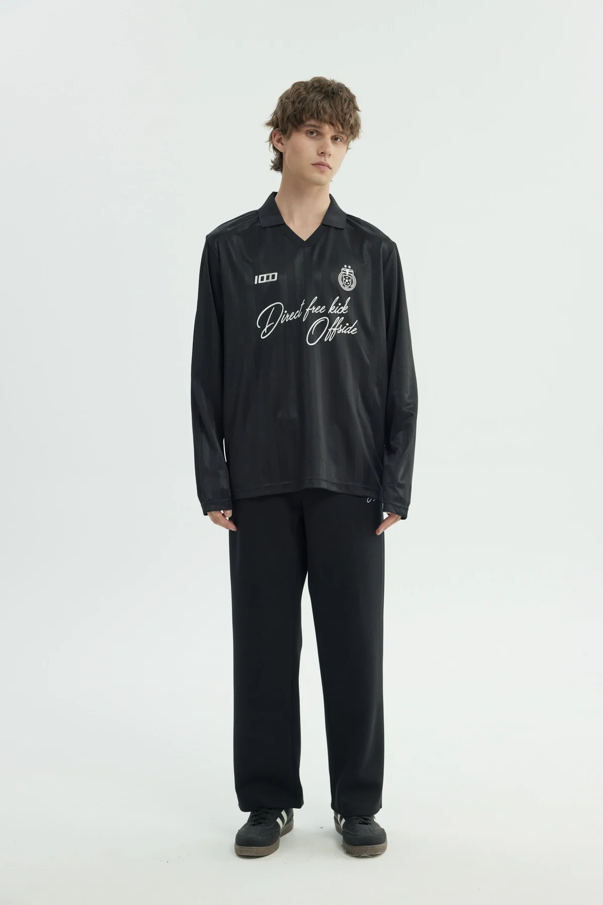 Polera Hombre Oversize Negro - Image 4