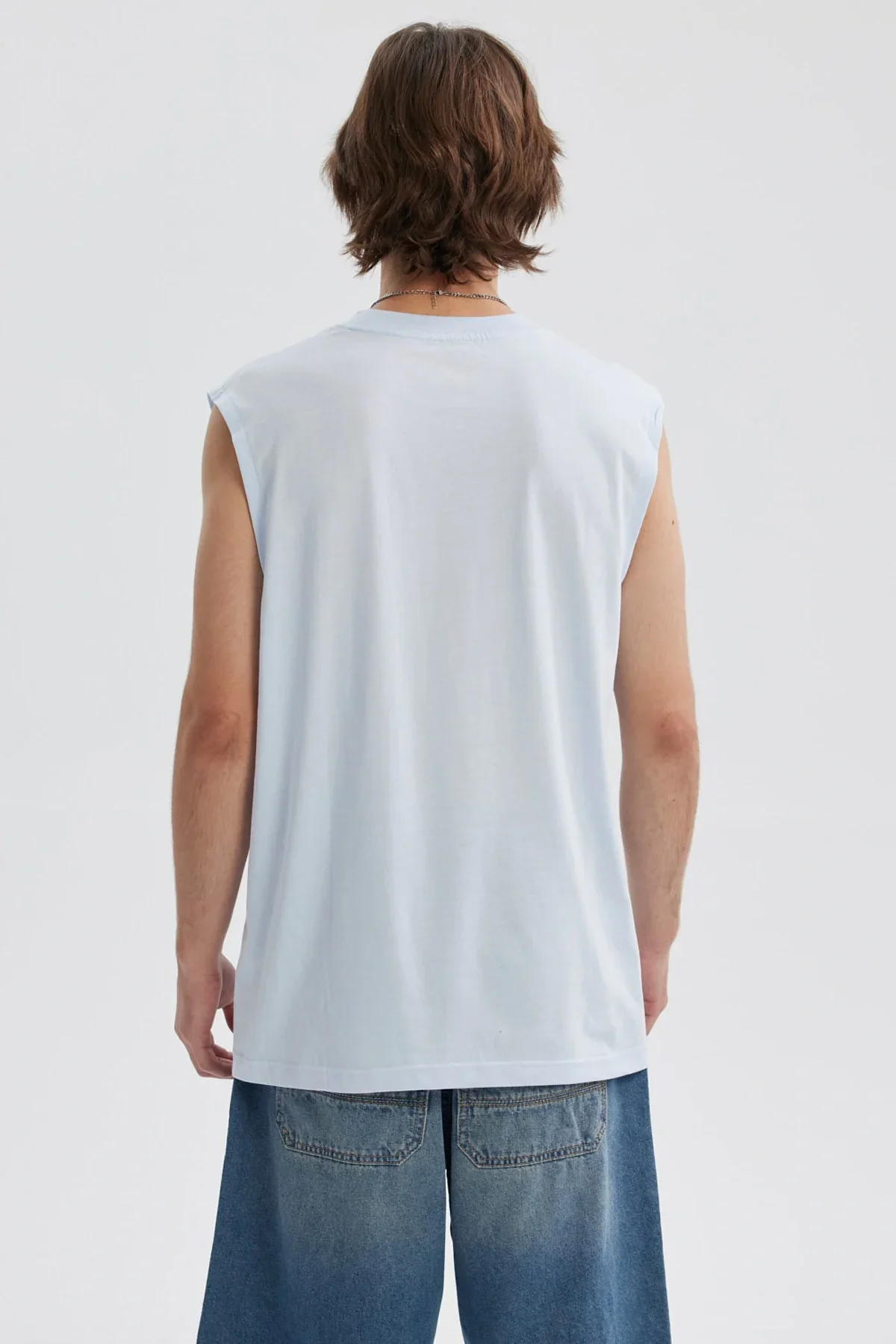 Polera Hombre Print Posicional Celeste - Image 3