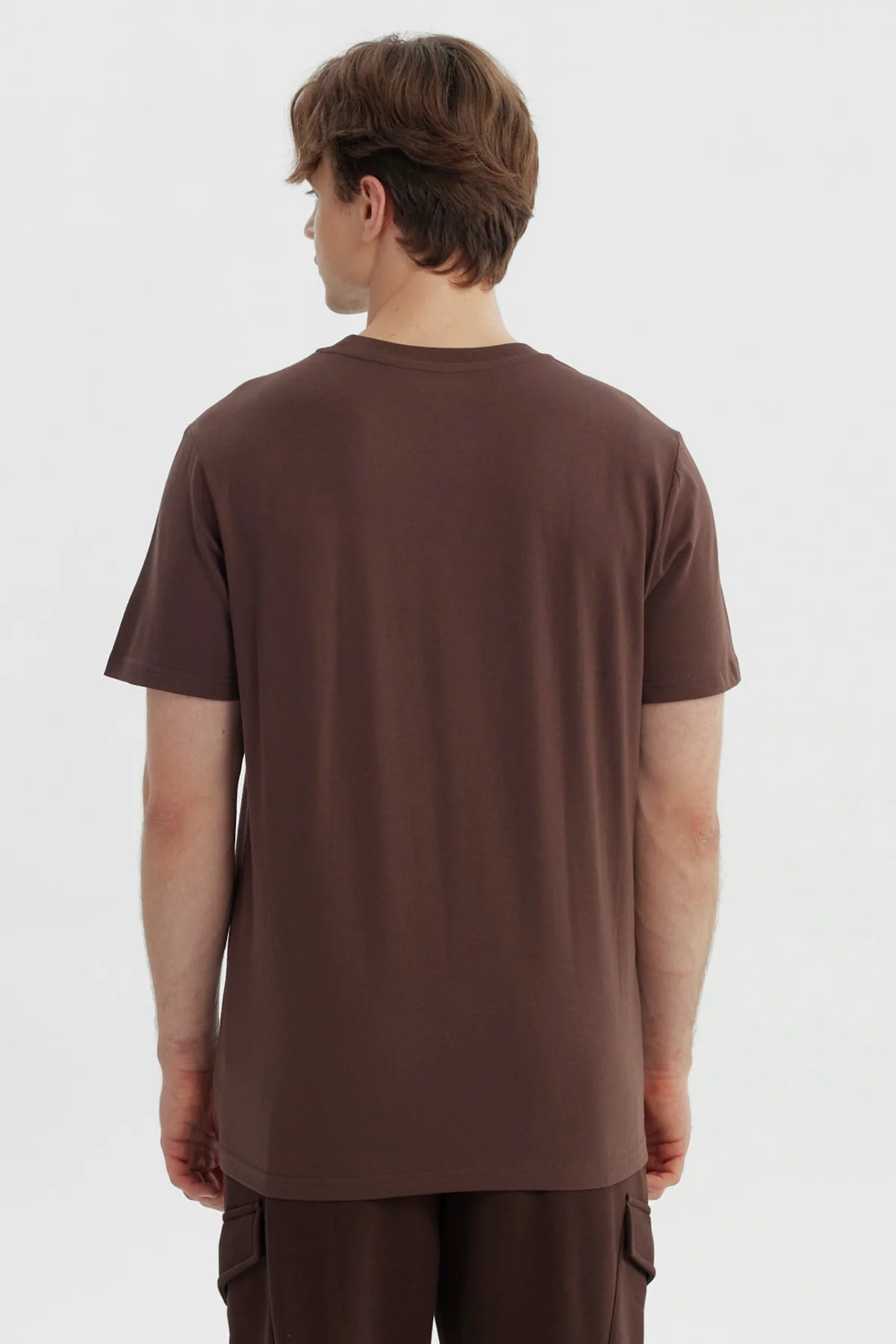 Polera Hombre Regular Chocolate - Image 3
