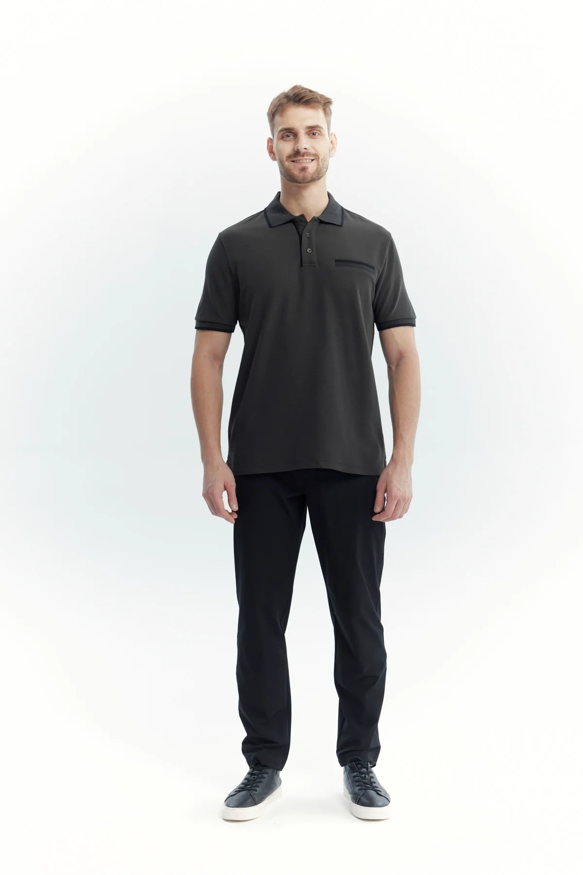 Polera Hombre Regular Marengo - Image 4