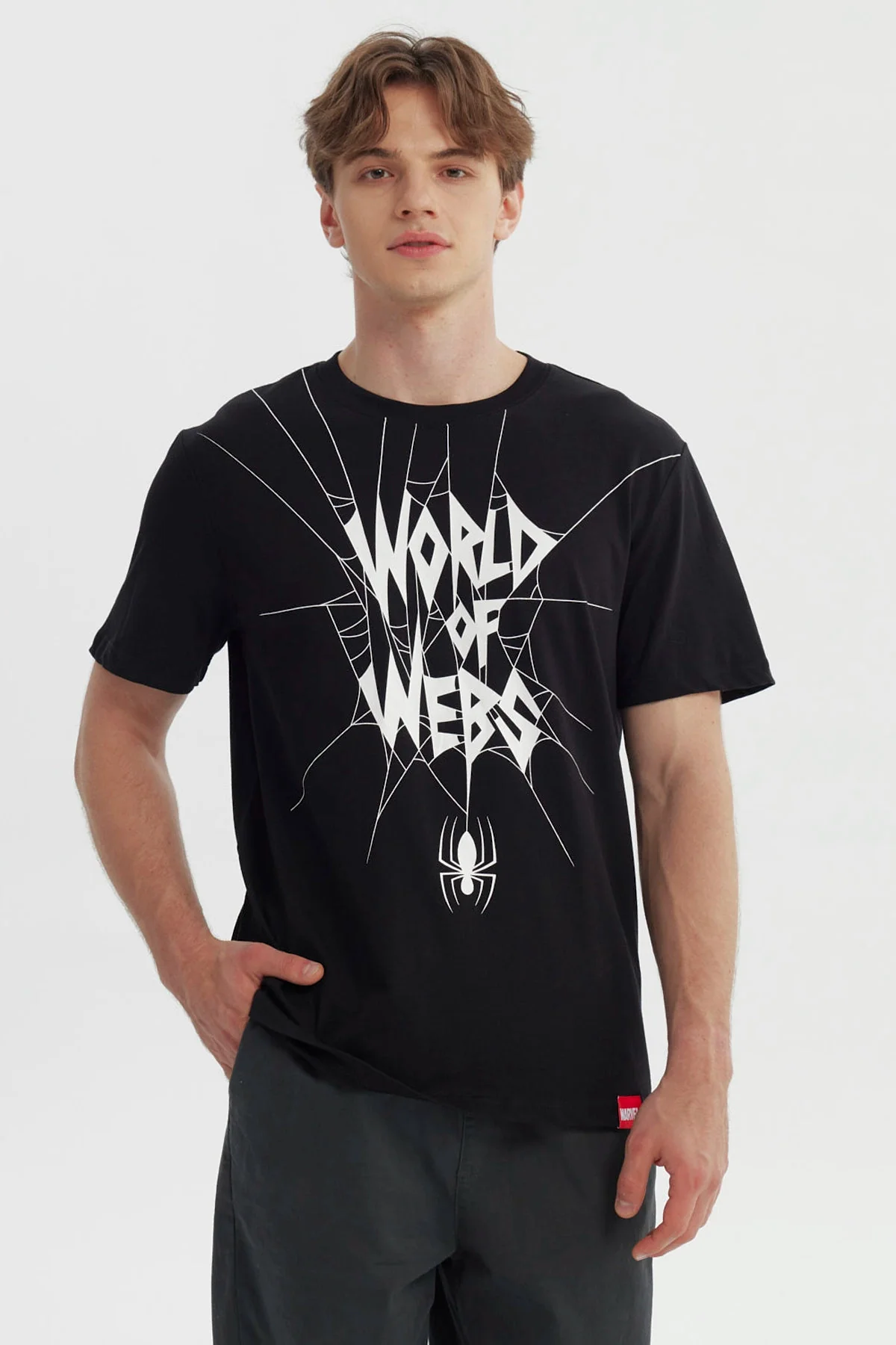 Polera Hombre Regular Negro