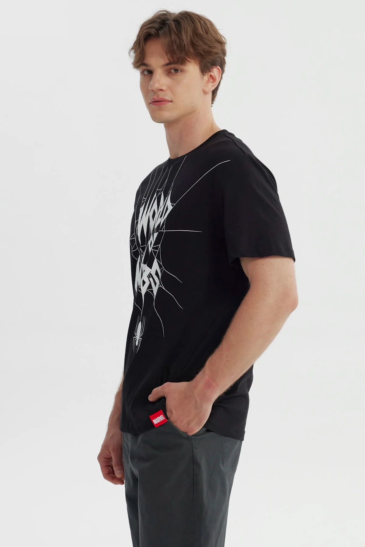 Polera Hombre Regular Negro - Image 2