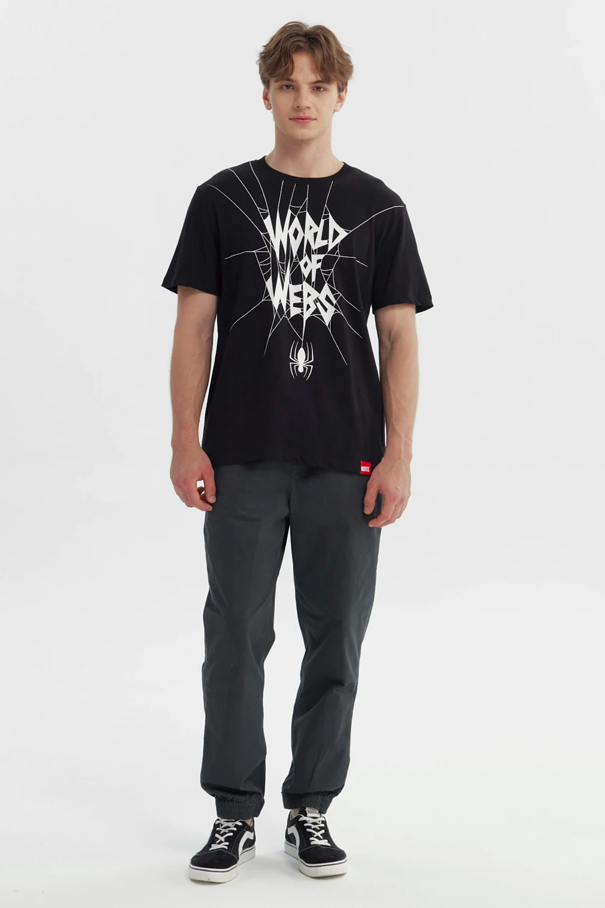 Polera Hombre Regular Negro - Image 4