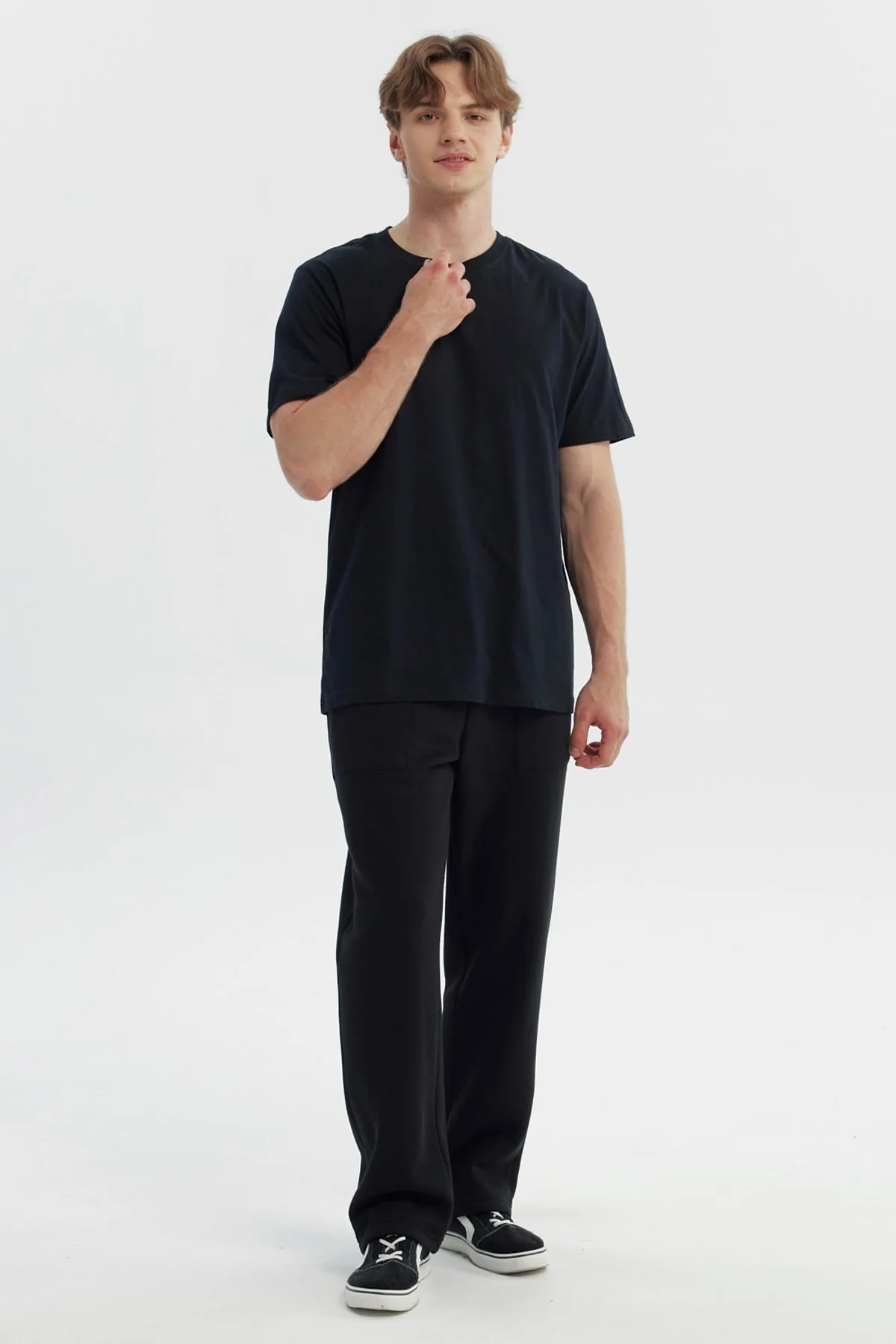 Polera Hombre Regular Negro - Image 4