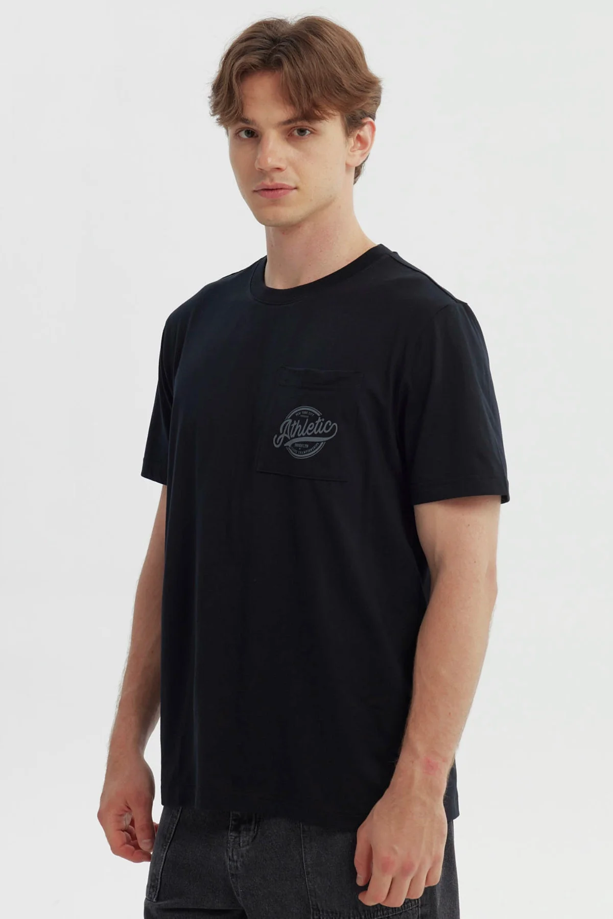 Polera Hombre Regular Negro - Image 2