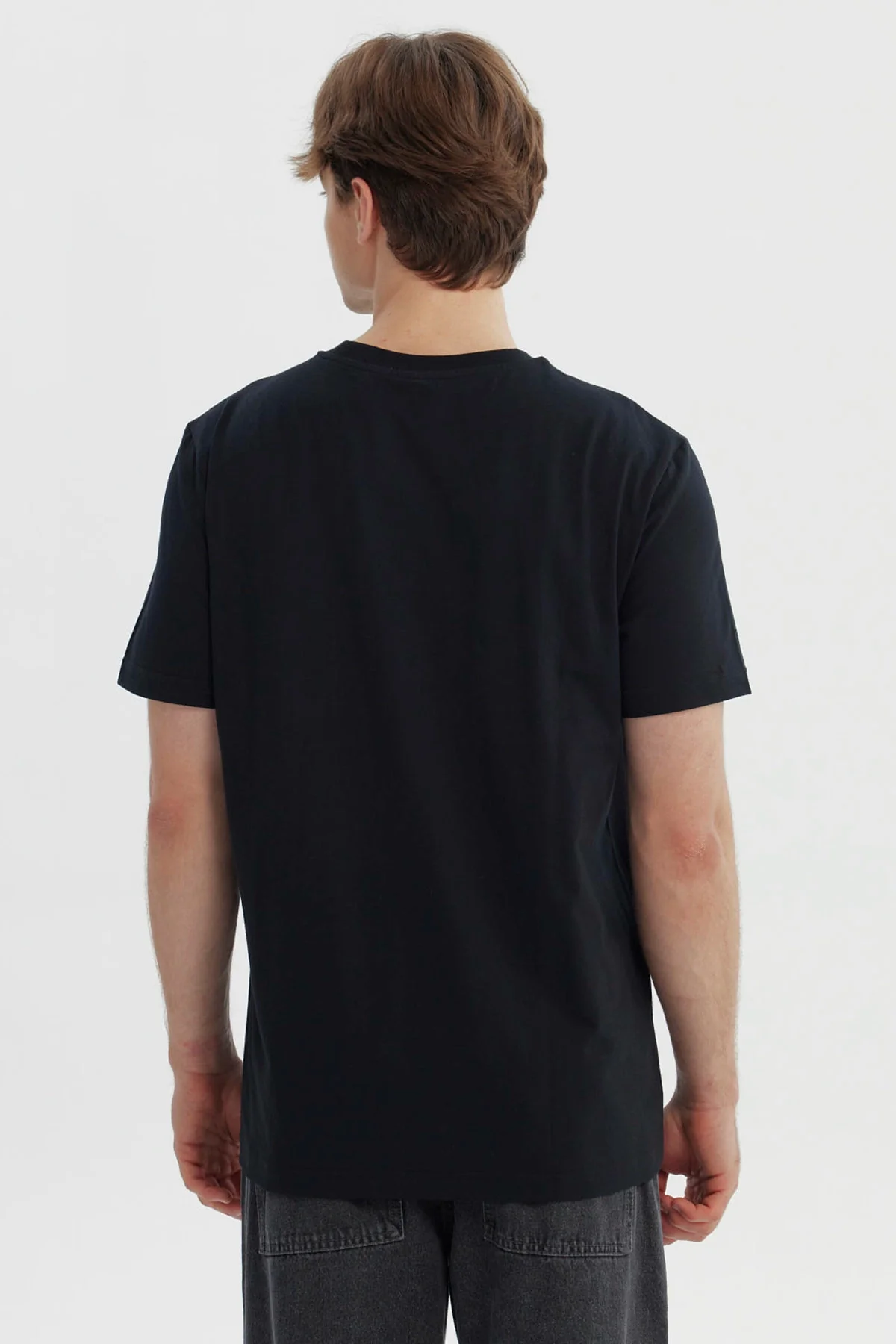 Polera Hombre Regular Negro - Image 3