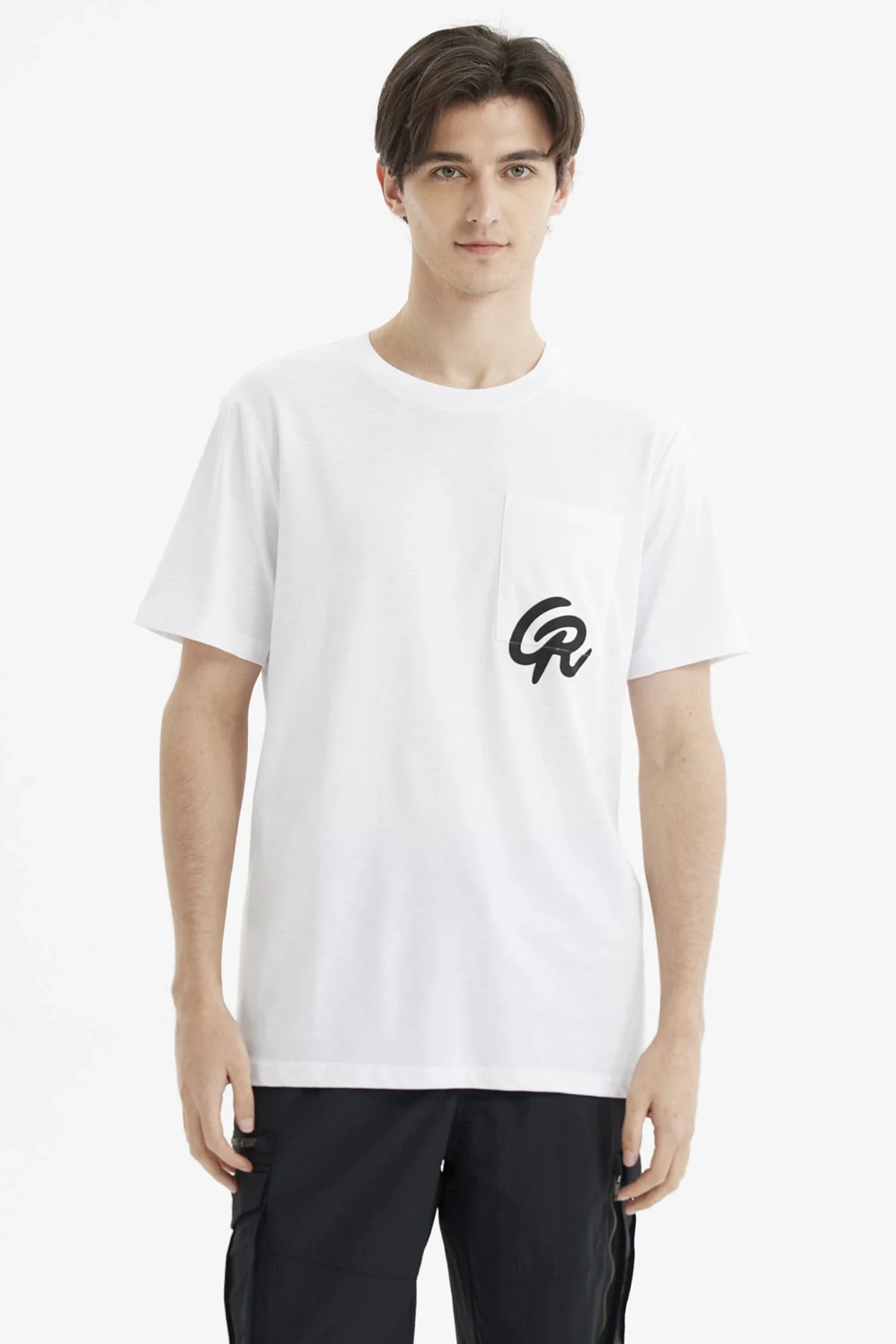 Polera Hombre Slim Blanco