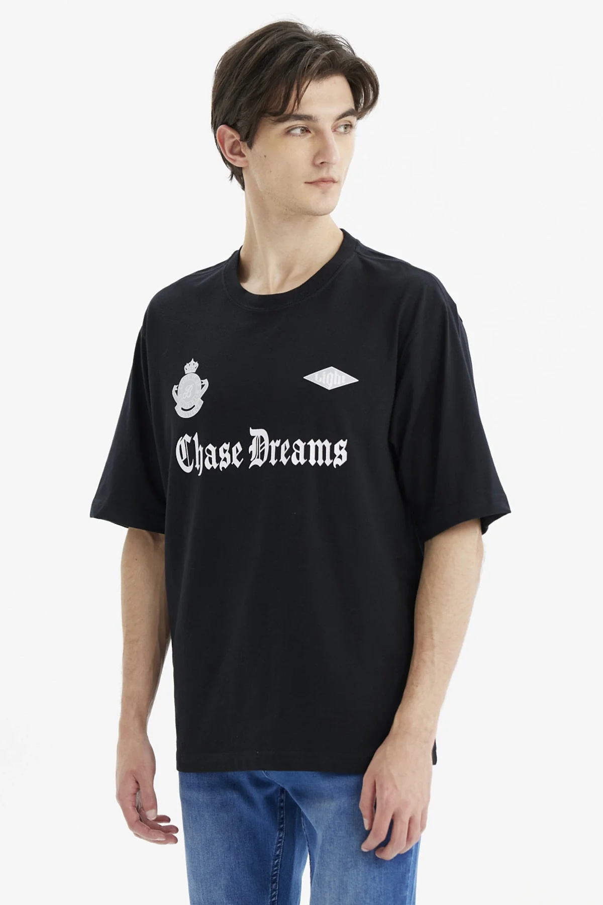 Polera Hombre Slim Negro