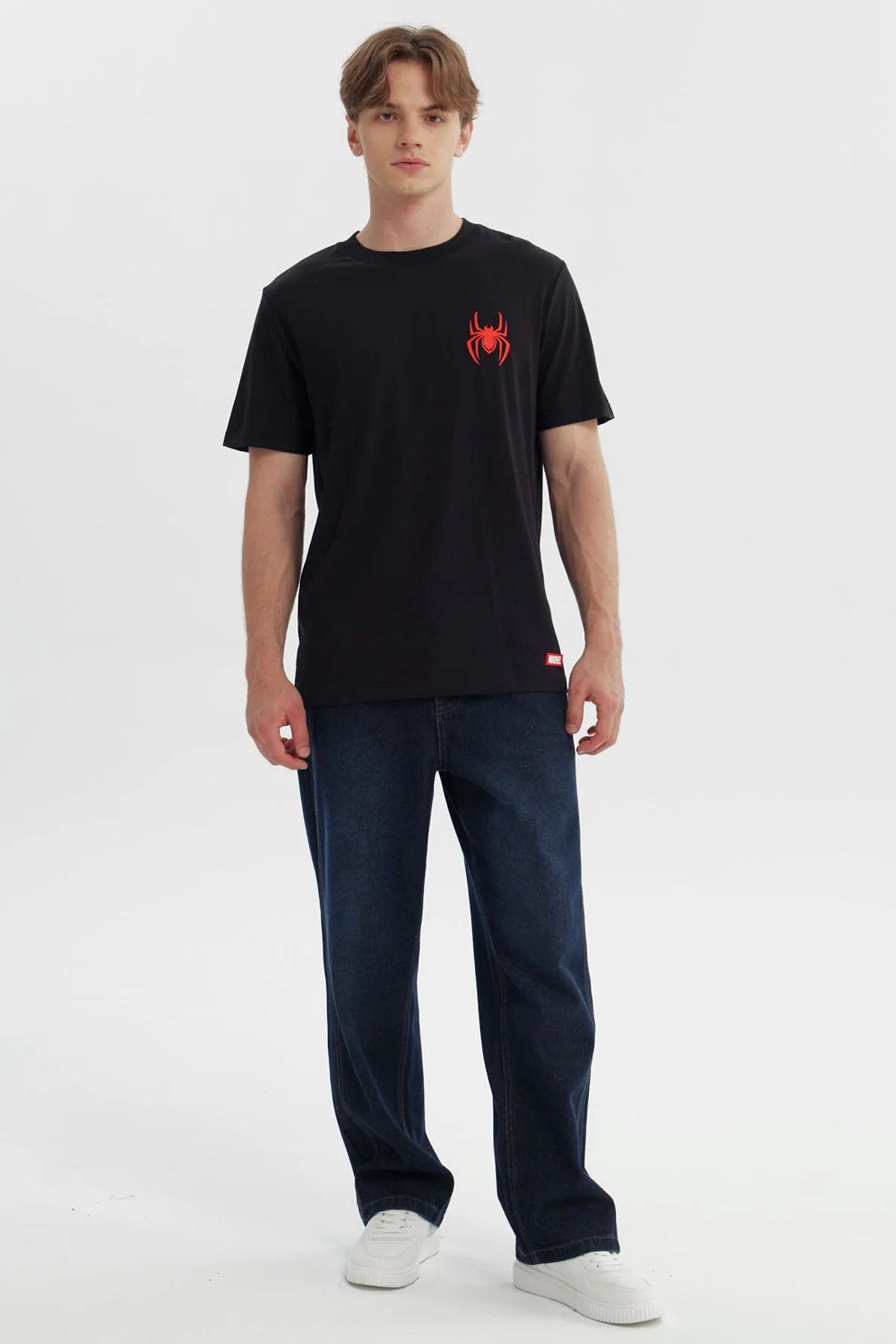 Polera Hombre Spiderman Negro - Image 4