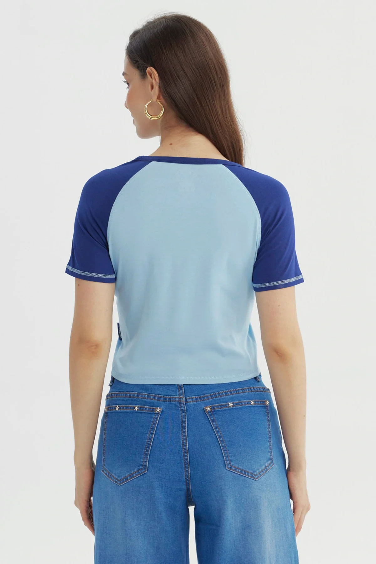 Polera Mujer Cinnamoroll Celeste - Image 3