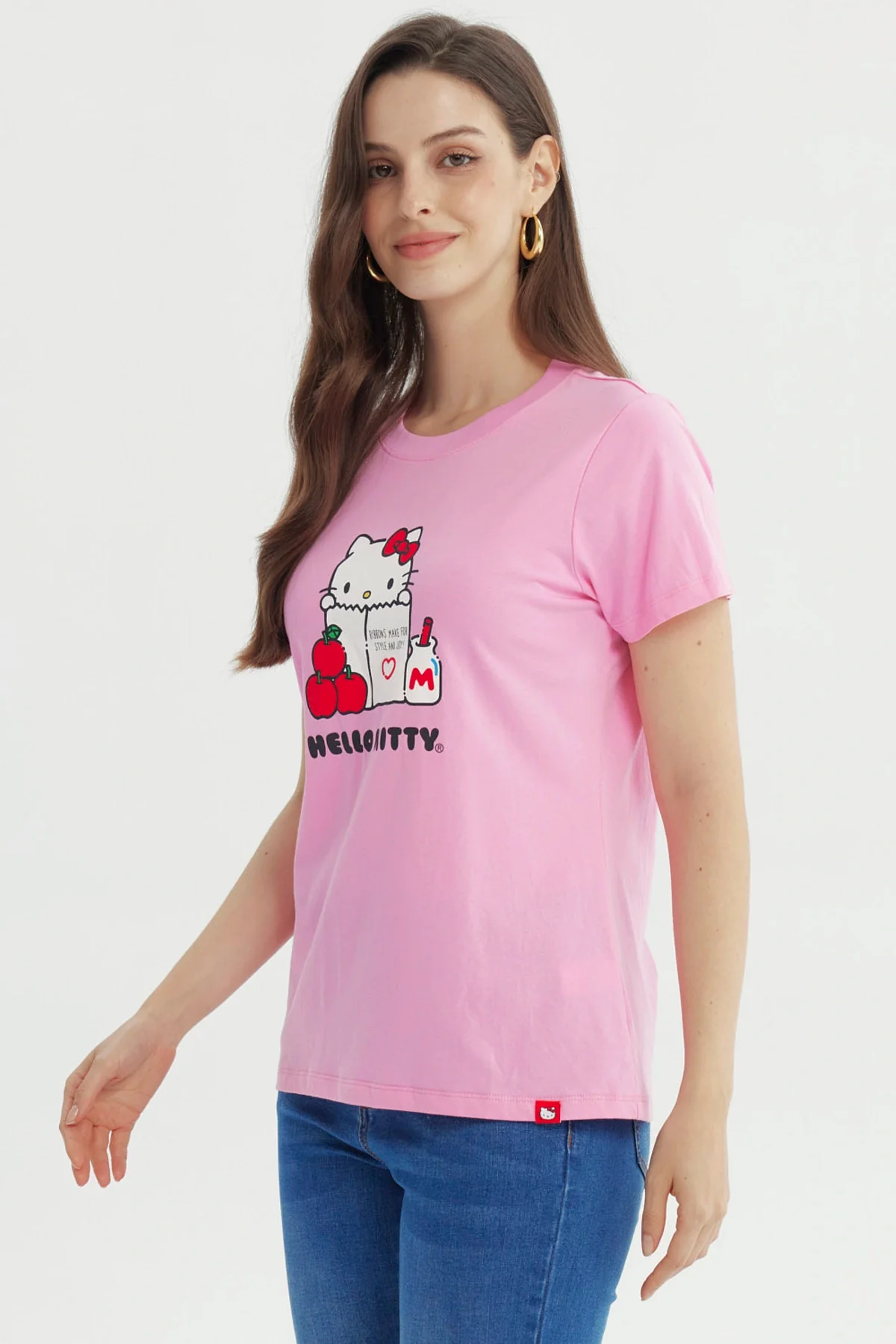 Polera Mujer Hello Kitty Rosado - Image 2