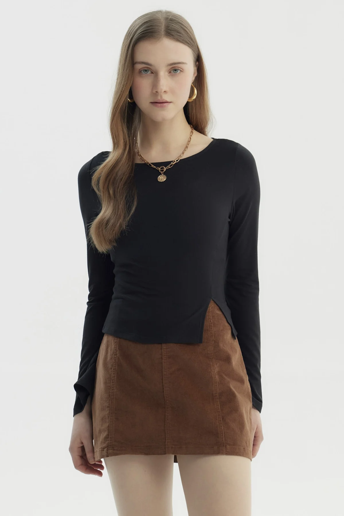 Polera Mujer Juvenil Negro