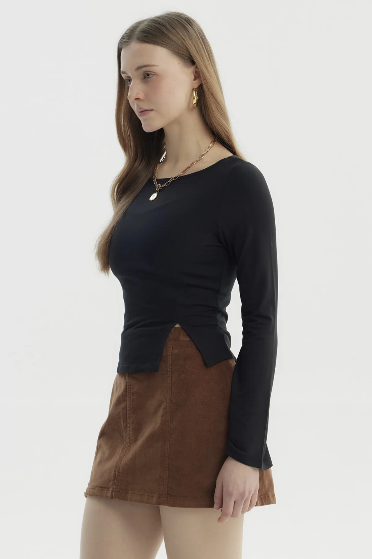 Polera Mujer Juvenil Negro - Image 2