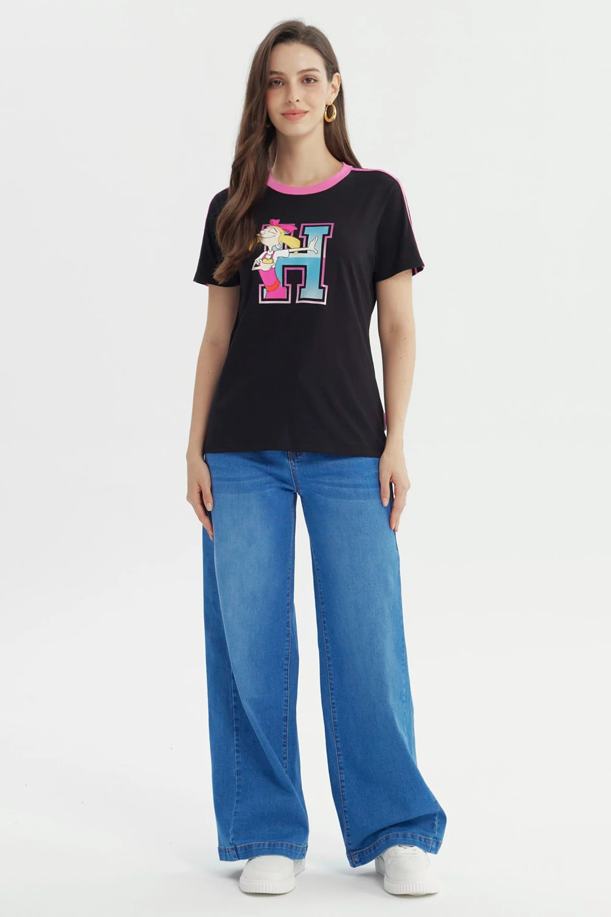 Polera Mujer Nick Negro - Image 4
