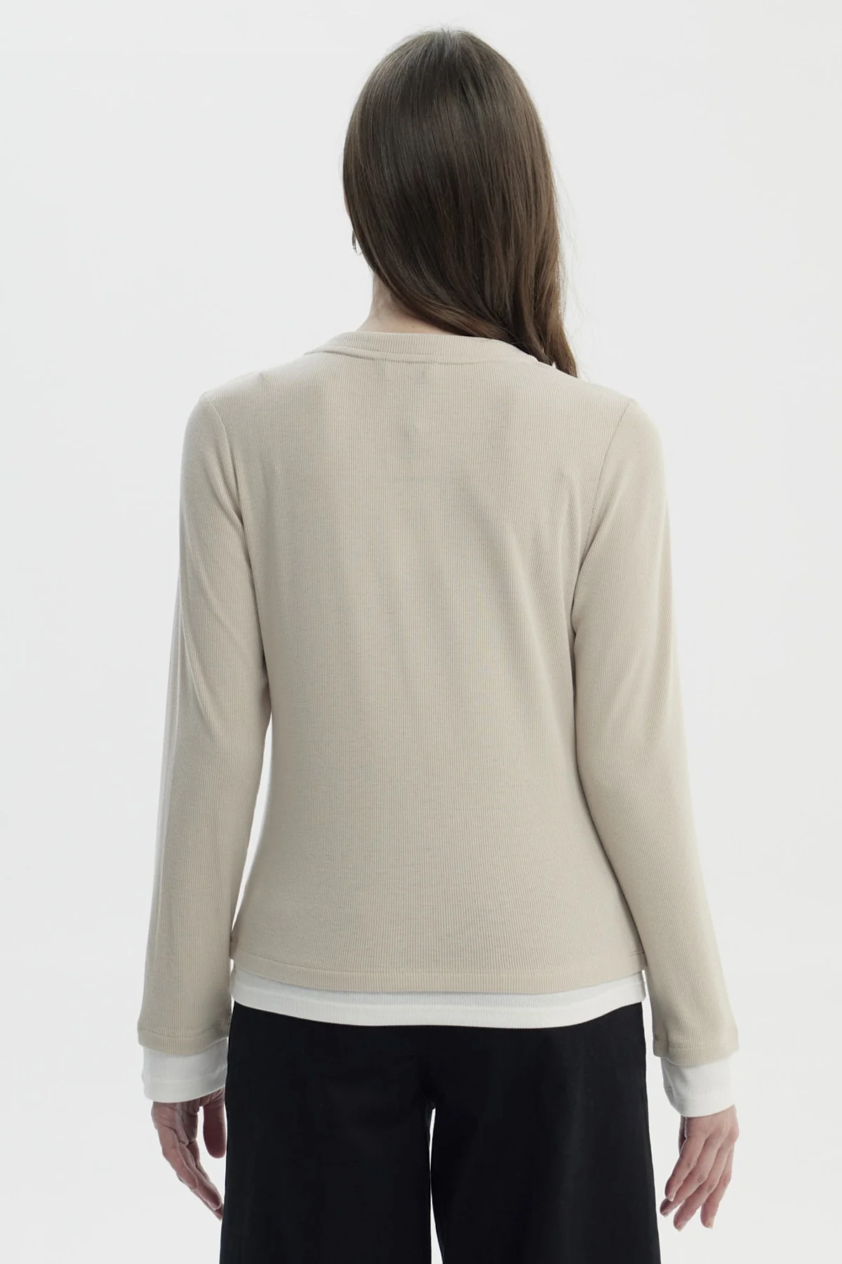 Polera Mujer Slim Arena - Image 3