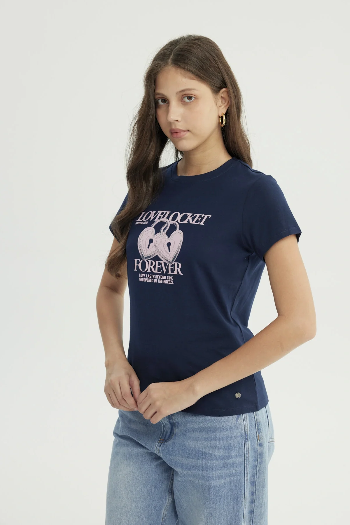 Polera Mujer Slim Azul - Image 2