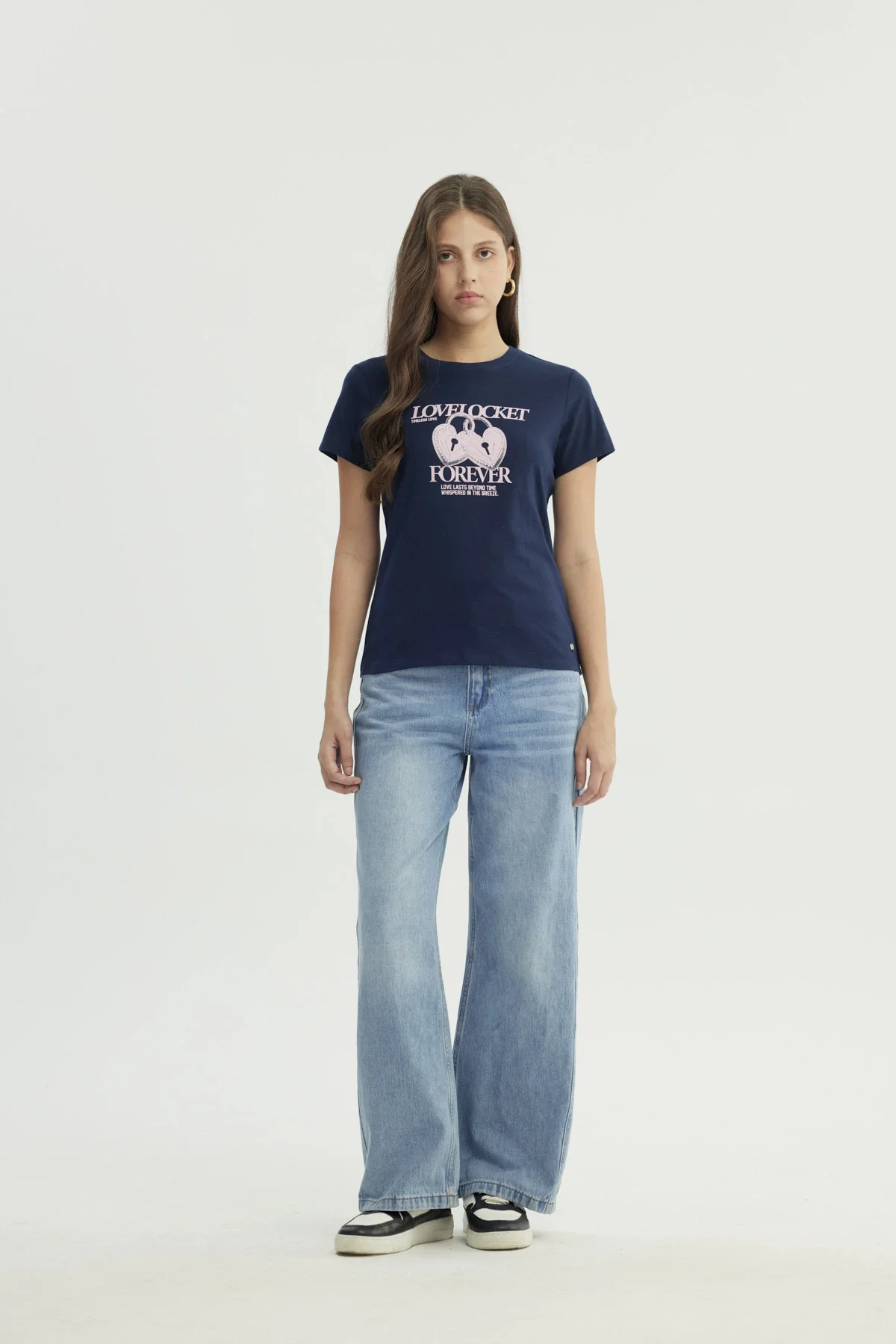 Polera Mujer Slim Azul - Image 4