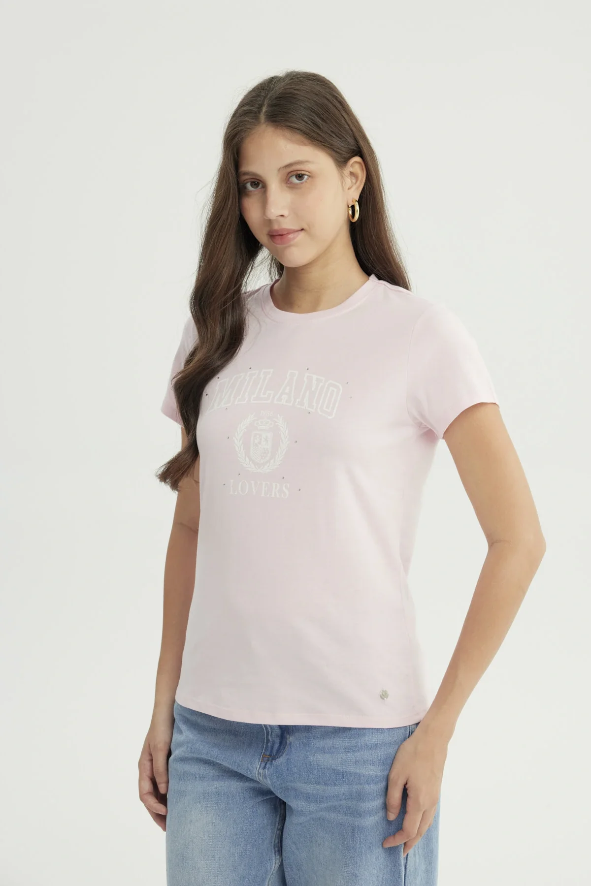 Polera Mujer Slim Palo Rosa - Image 2