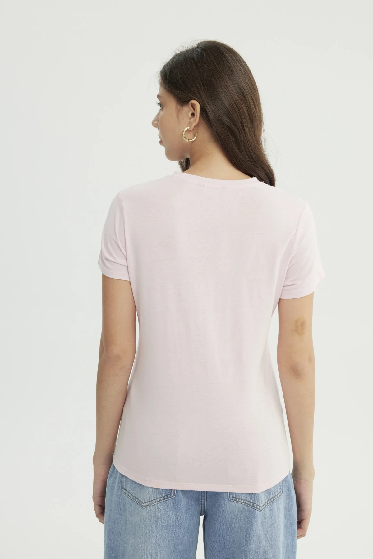 Polera Mujer Slim Palo Rosa - Image 3