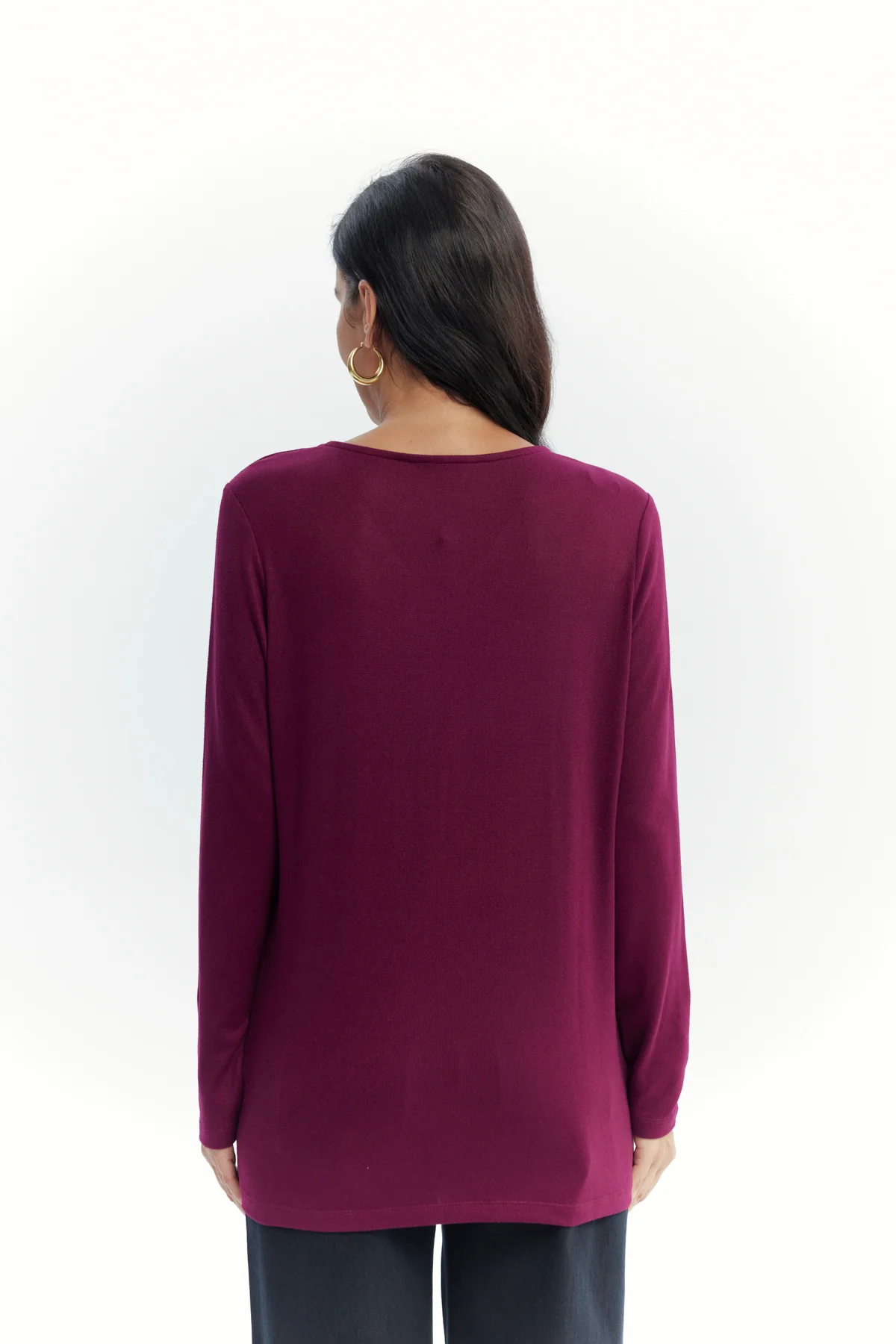 Polera Mujer Slim Rojo - Image 3