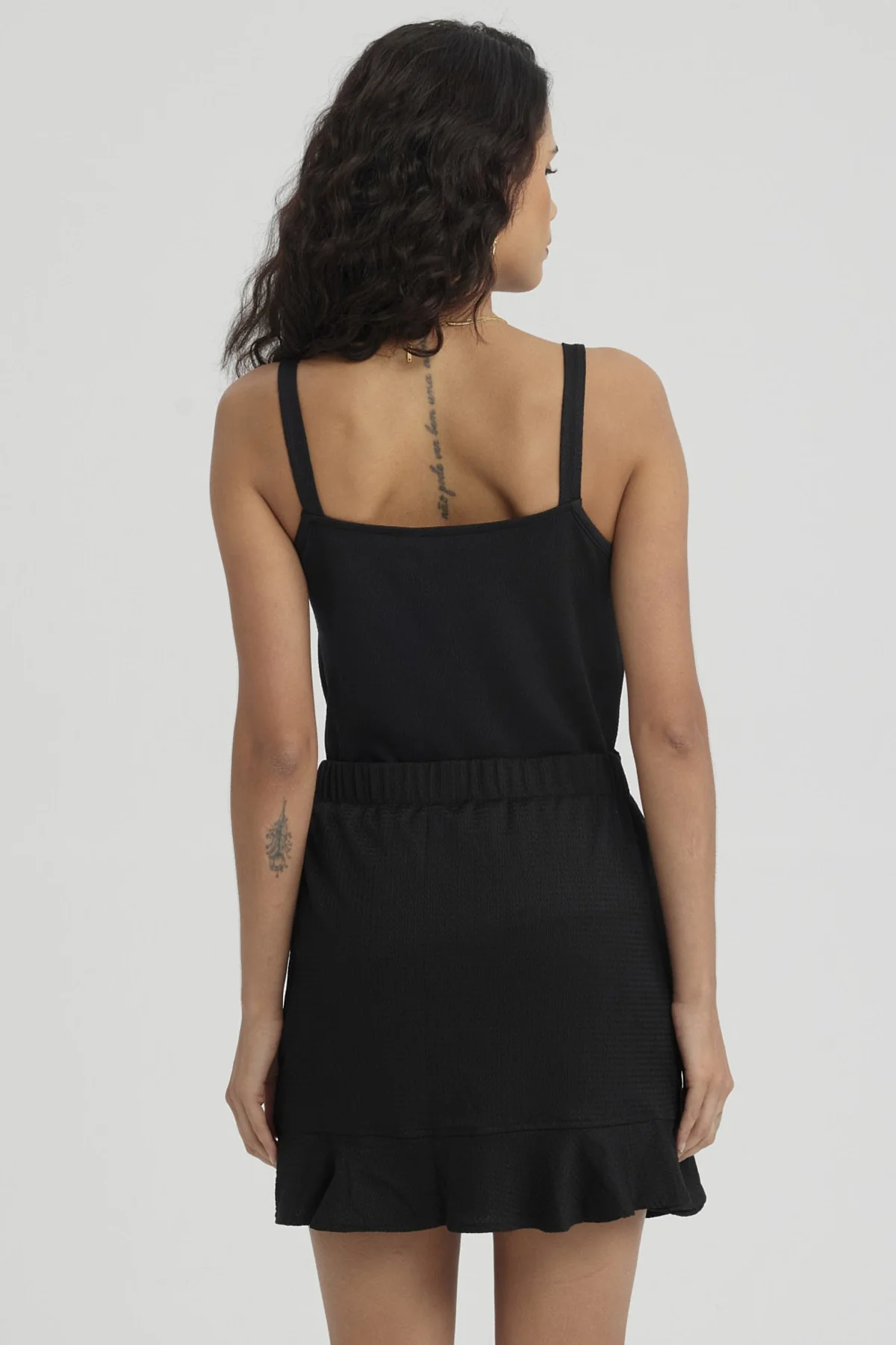 Polera Mujer Textura Negro - Image 3