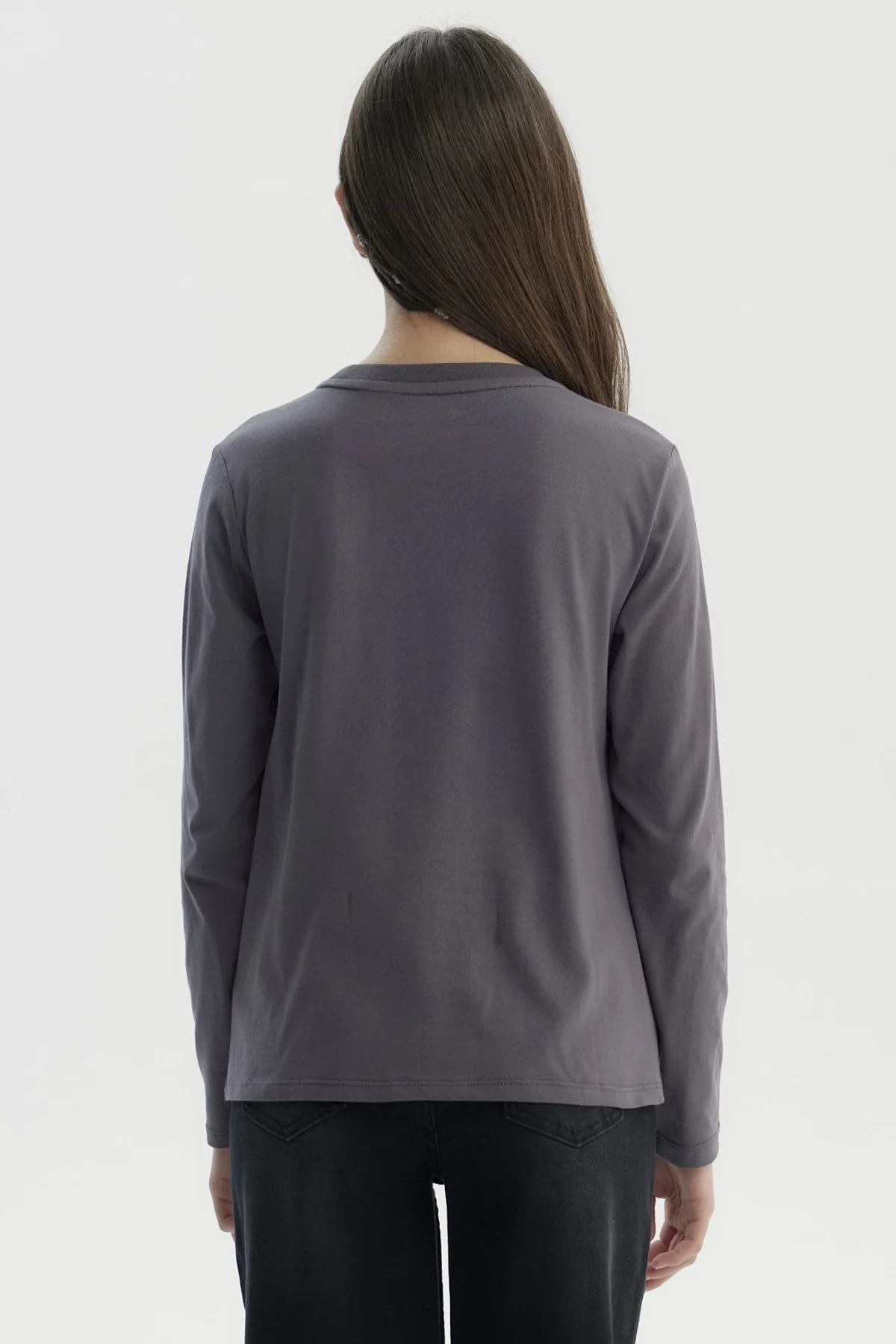 Polera Niña Básica Teen Marengo - Image 3
