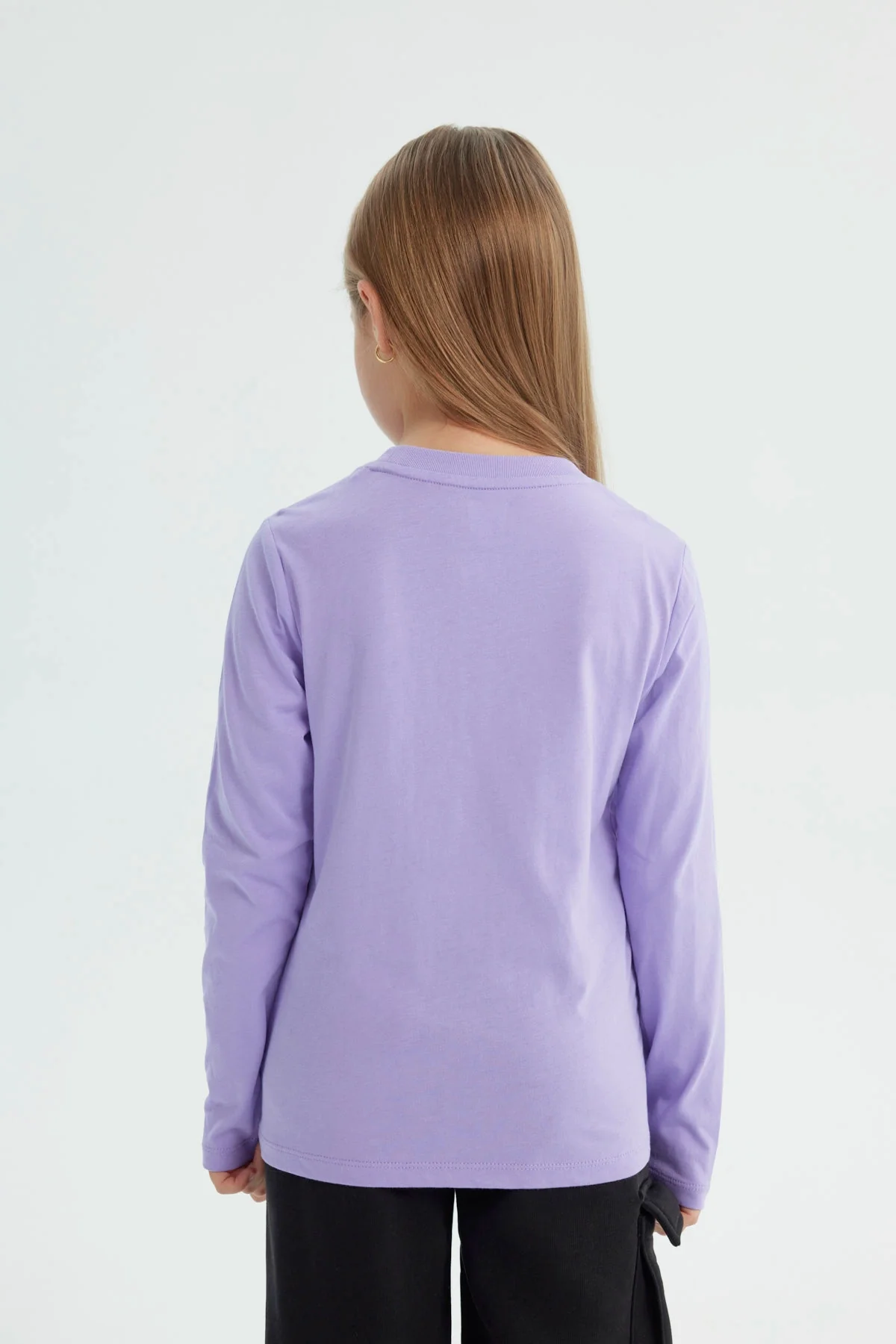 Polera Niña Kuromi Lila - Image 3