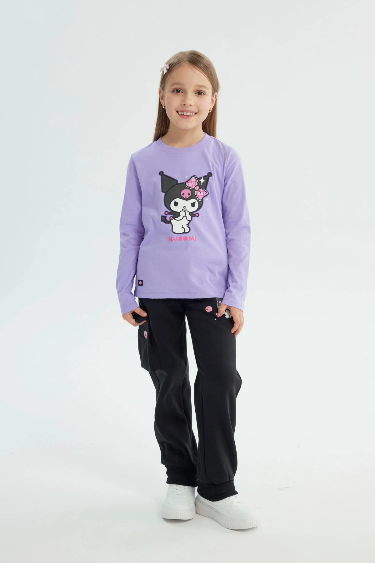Polera Niña Kuromi Lila - Image 4