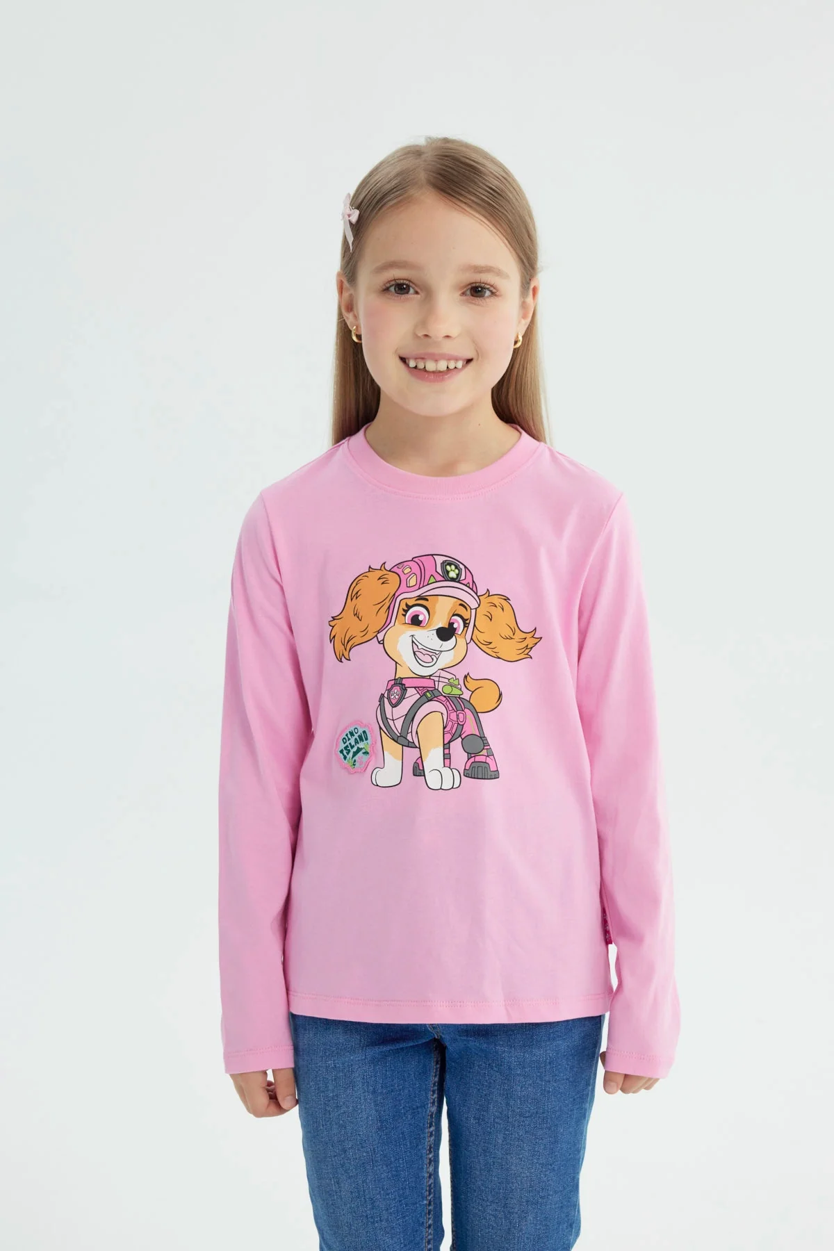 Polera Niña Paw Patrol Rosado