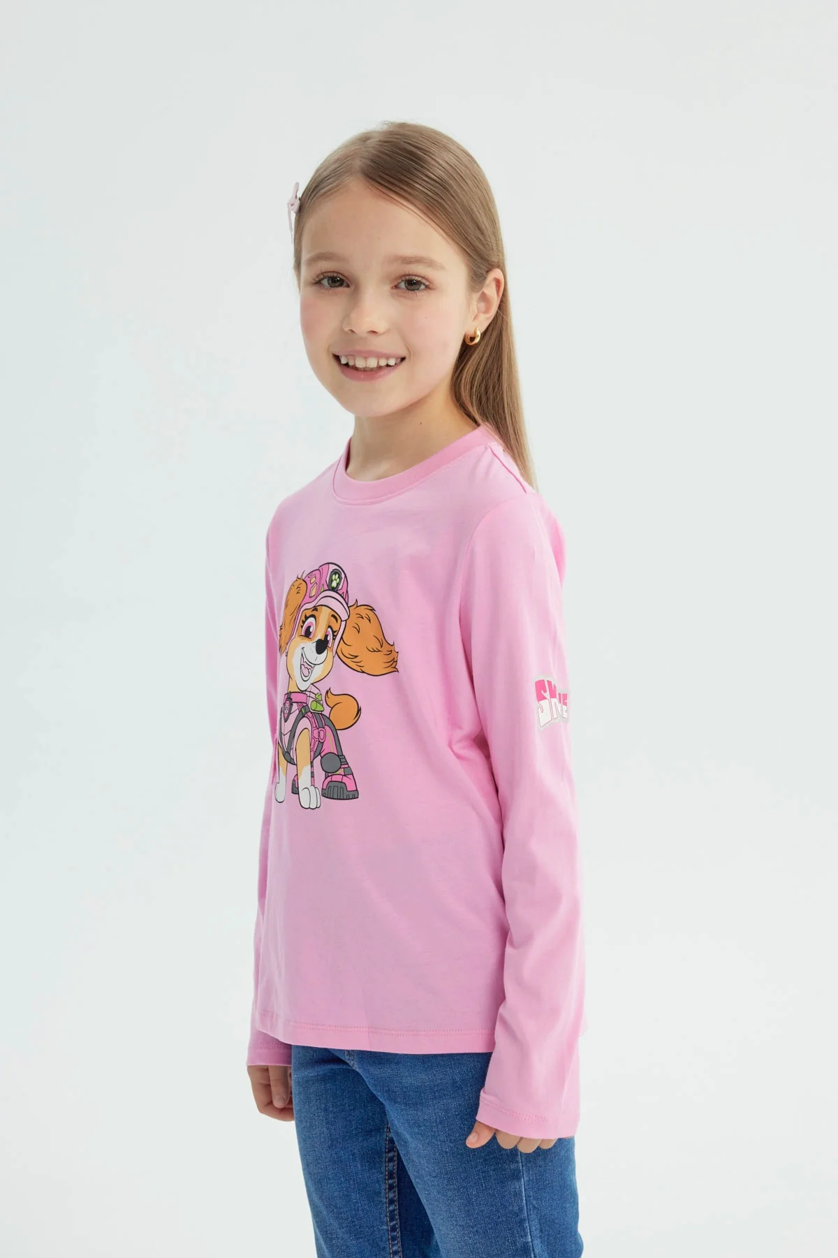Polera Niña Paw Patrol Rosado - Image 2