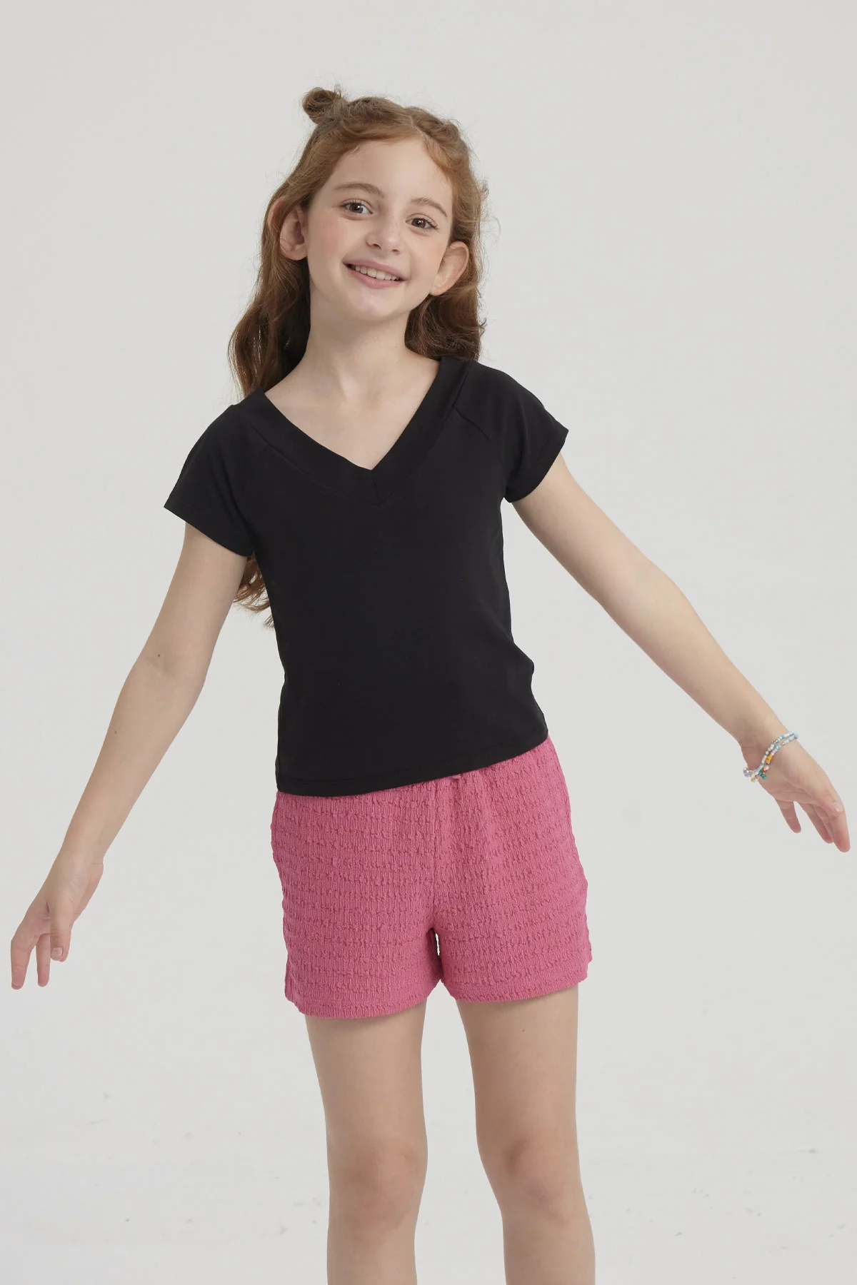 Polera Niña Teen Lisa Negro