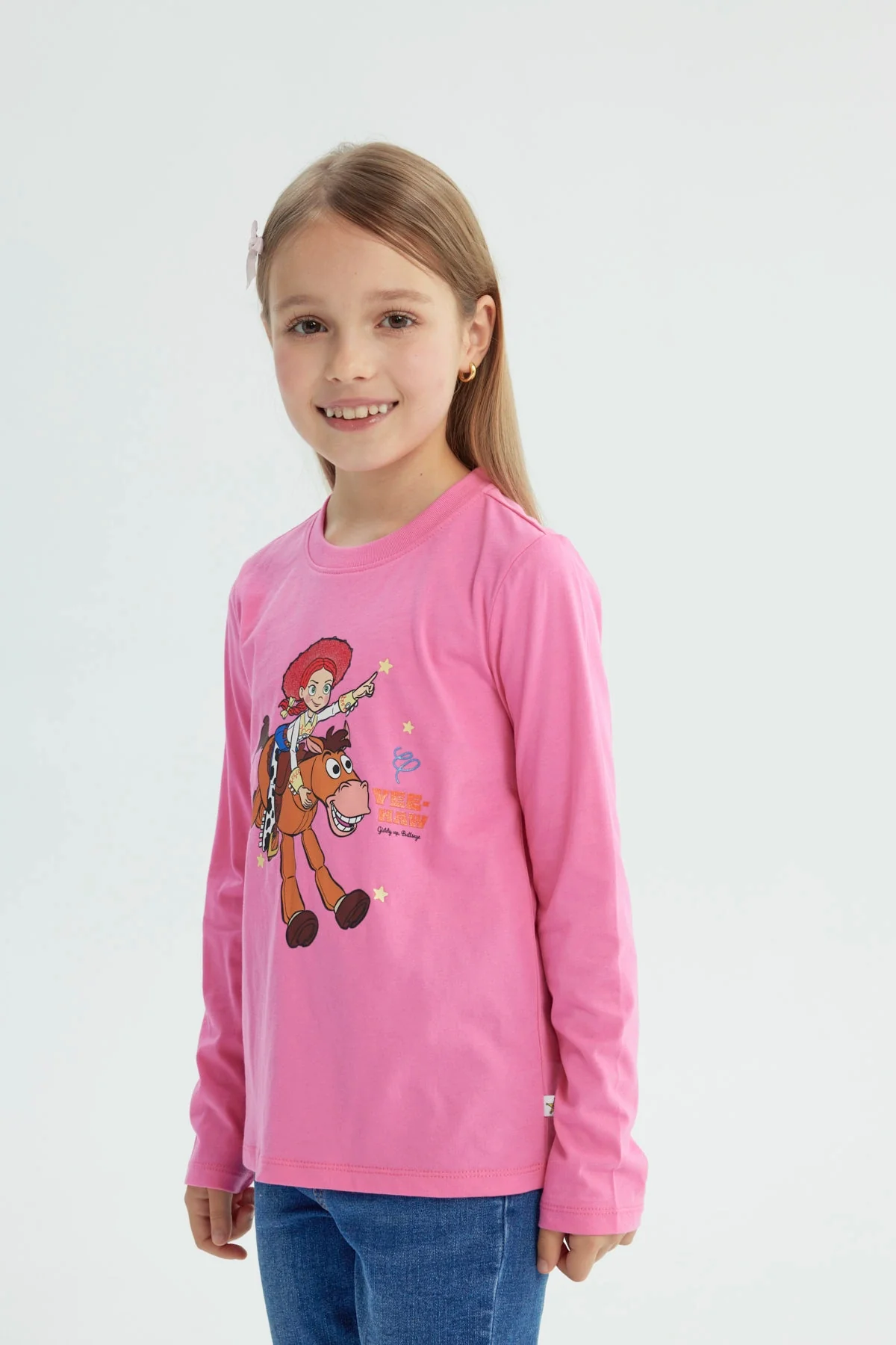Polera Niña Toy Story Fucsia - Image 2