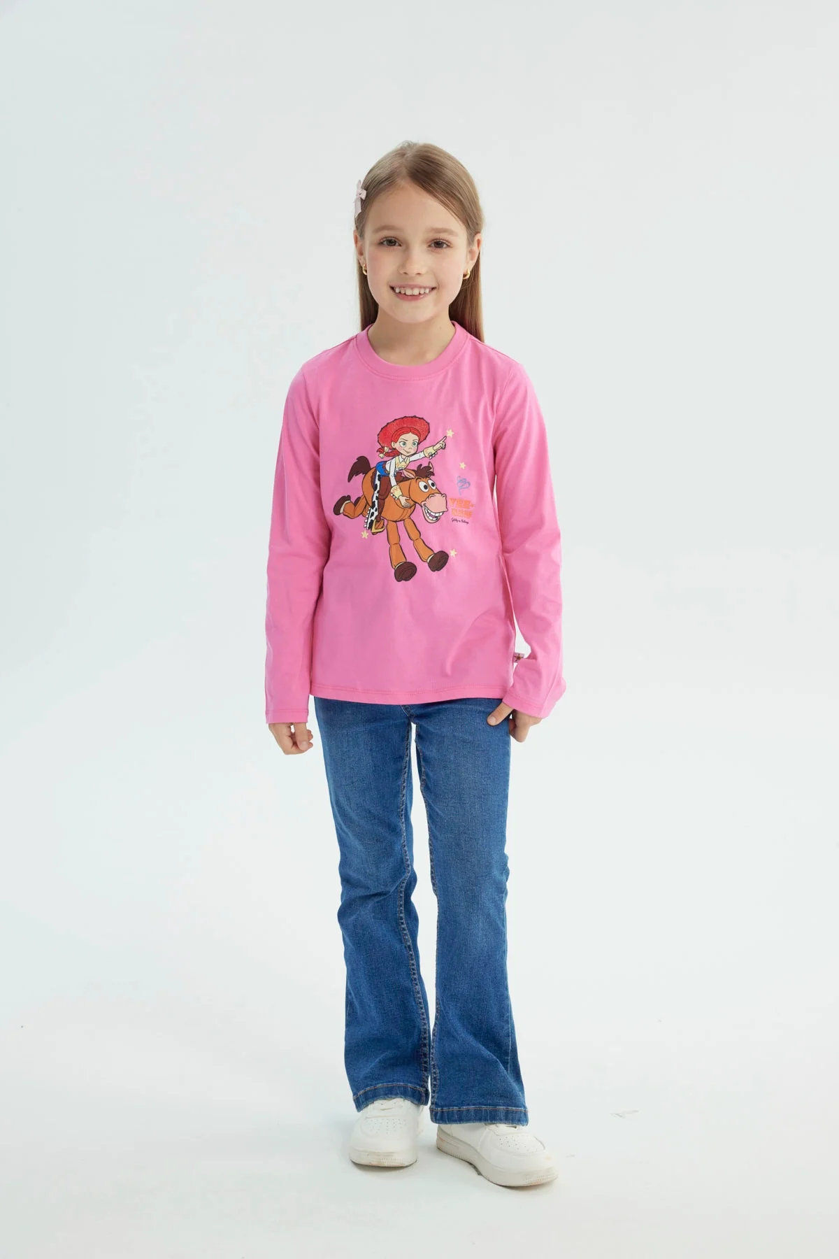 Polera Niña Toy Story Fucsia - Image 4