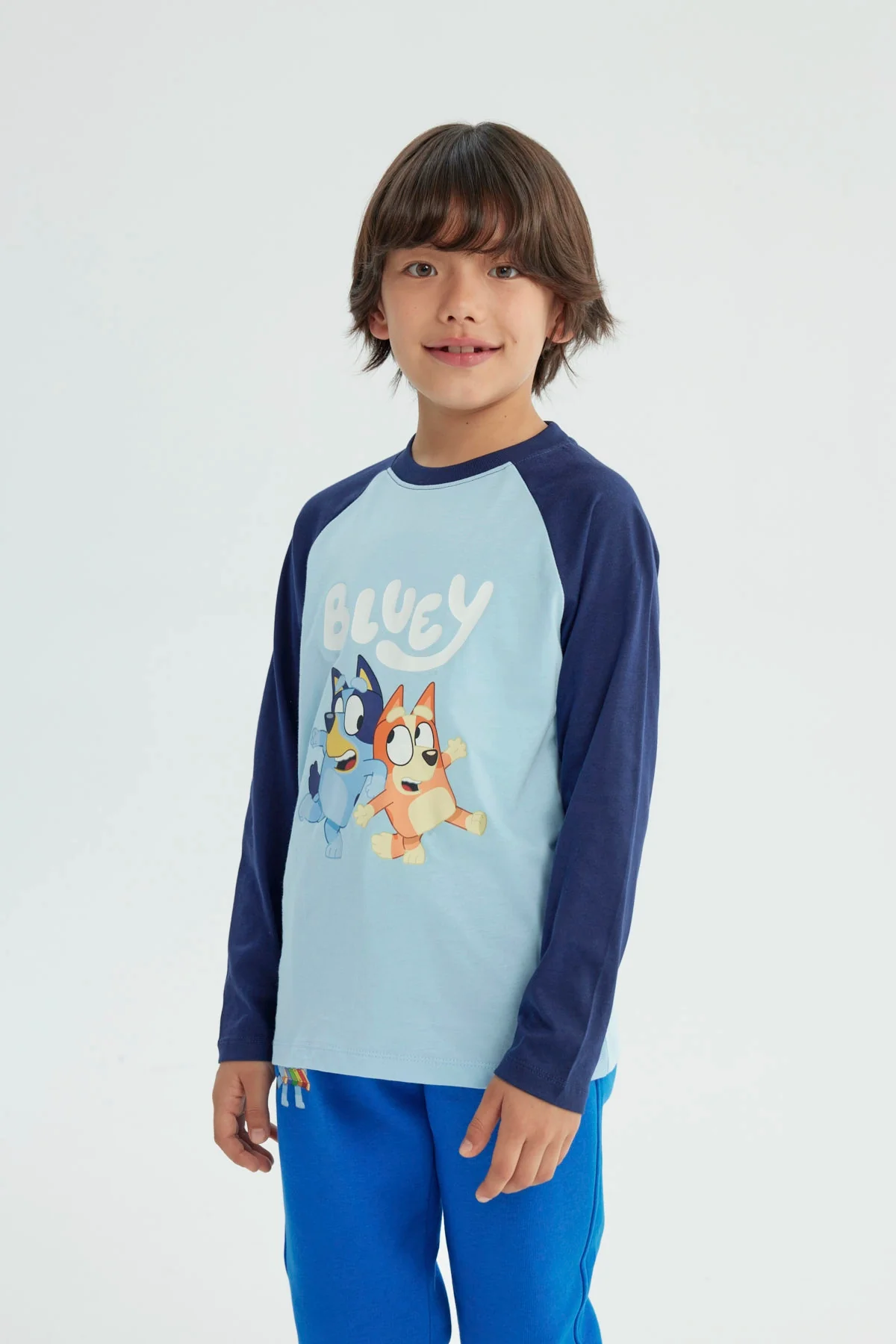 Polera Niño Bluey Celeste - Image 2