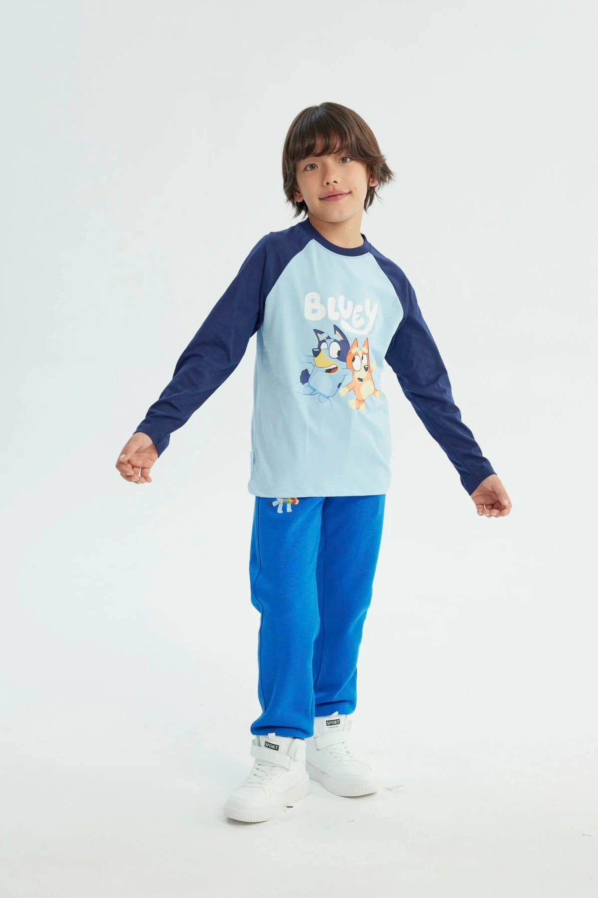Polera Niño Bluey Celeste - Image 4