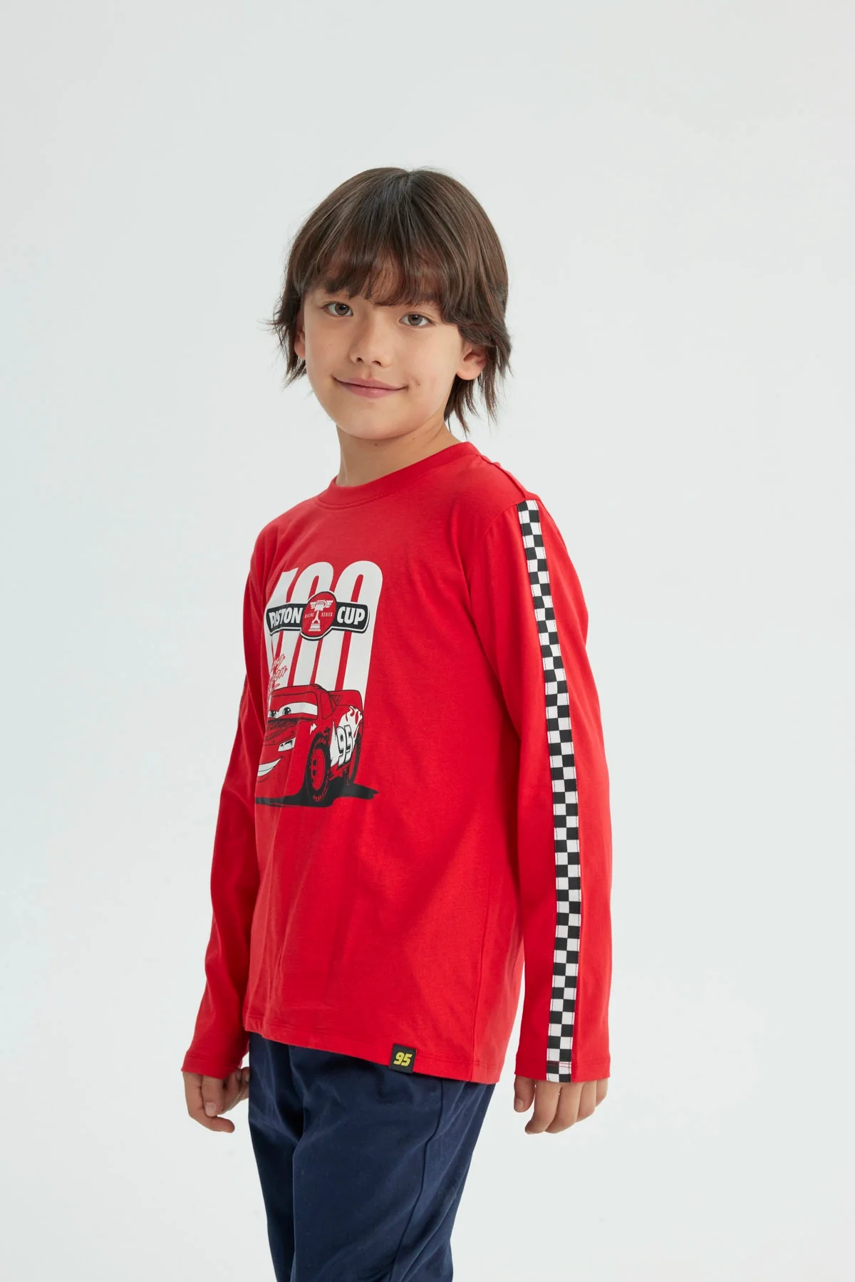 Polera Niño Cars Rojo - Image 2