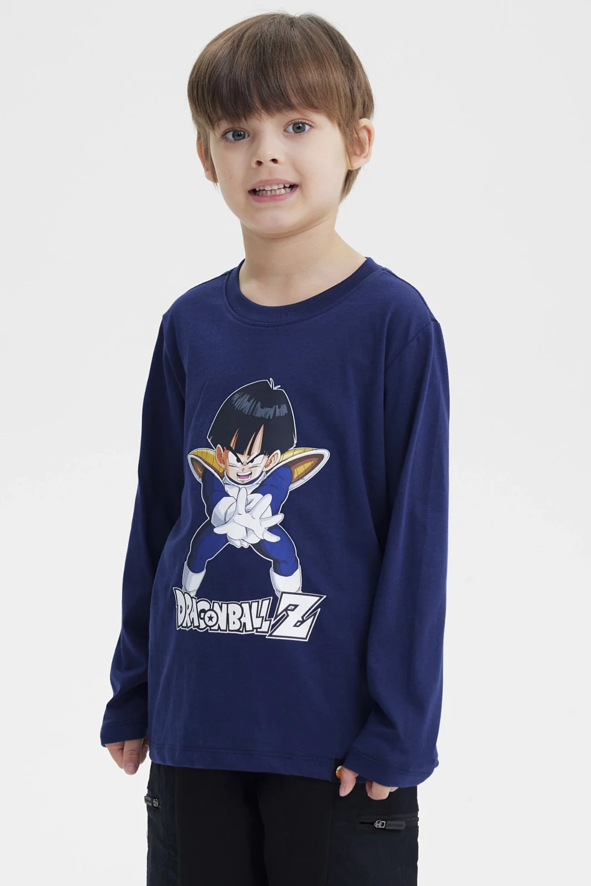 Polera Niño Dragon Ball Z Azul Marino - Image 3